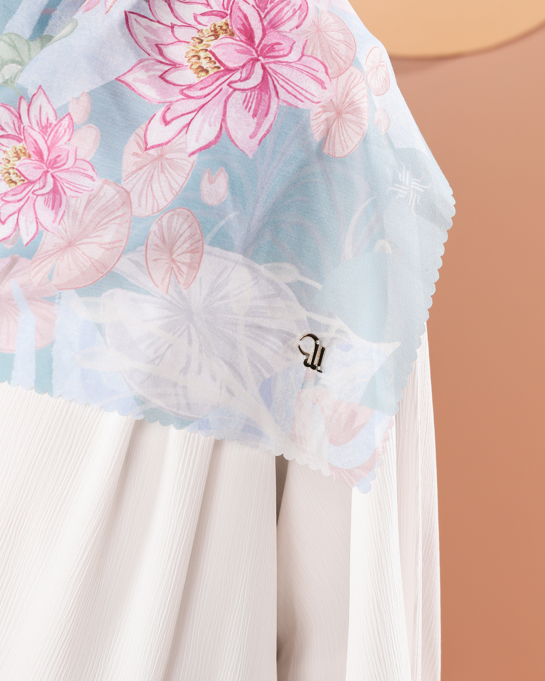 ADITI SCARF - AQUAMARINE