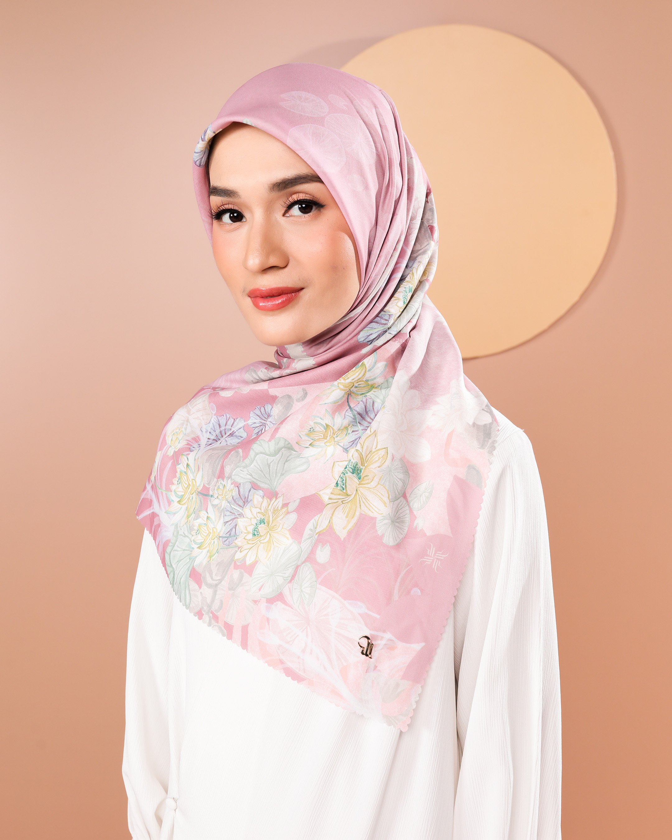 ADITI SCARF - ROSE