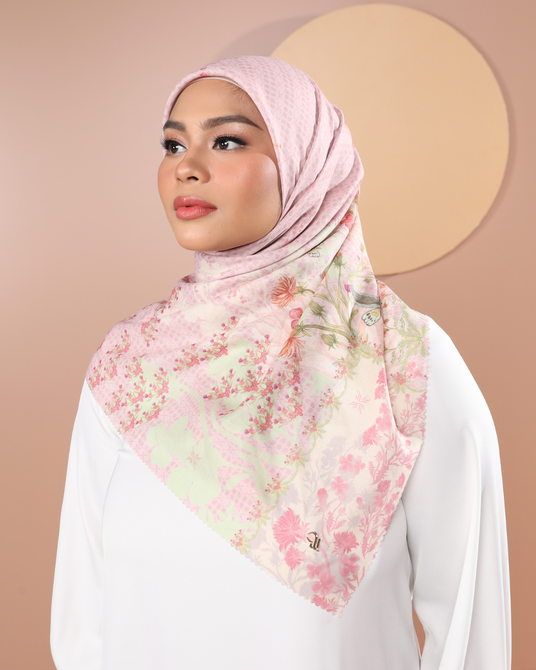 ANALA SCARF - PASTEL PINK
