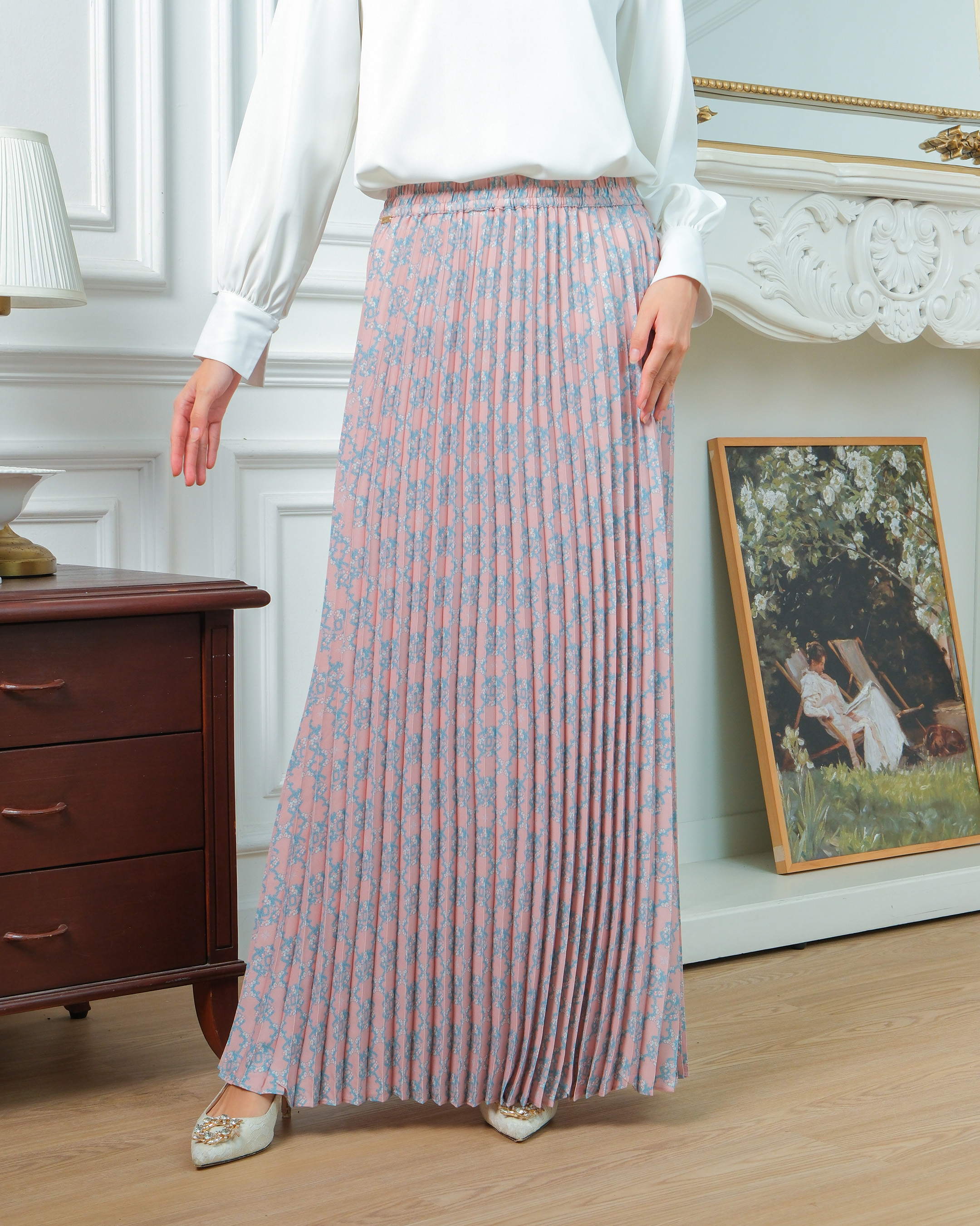 CALULLA SKIRT - PINK PASTEL