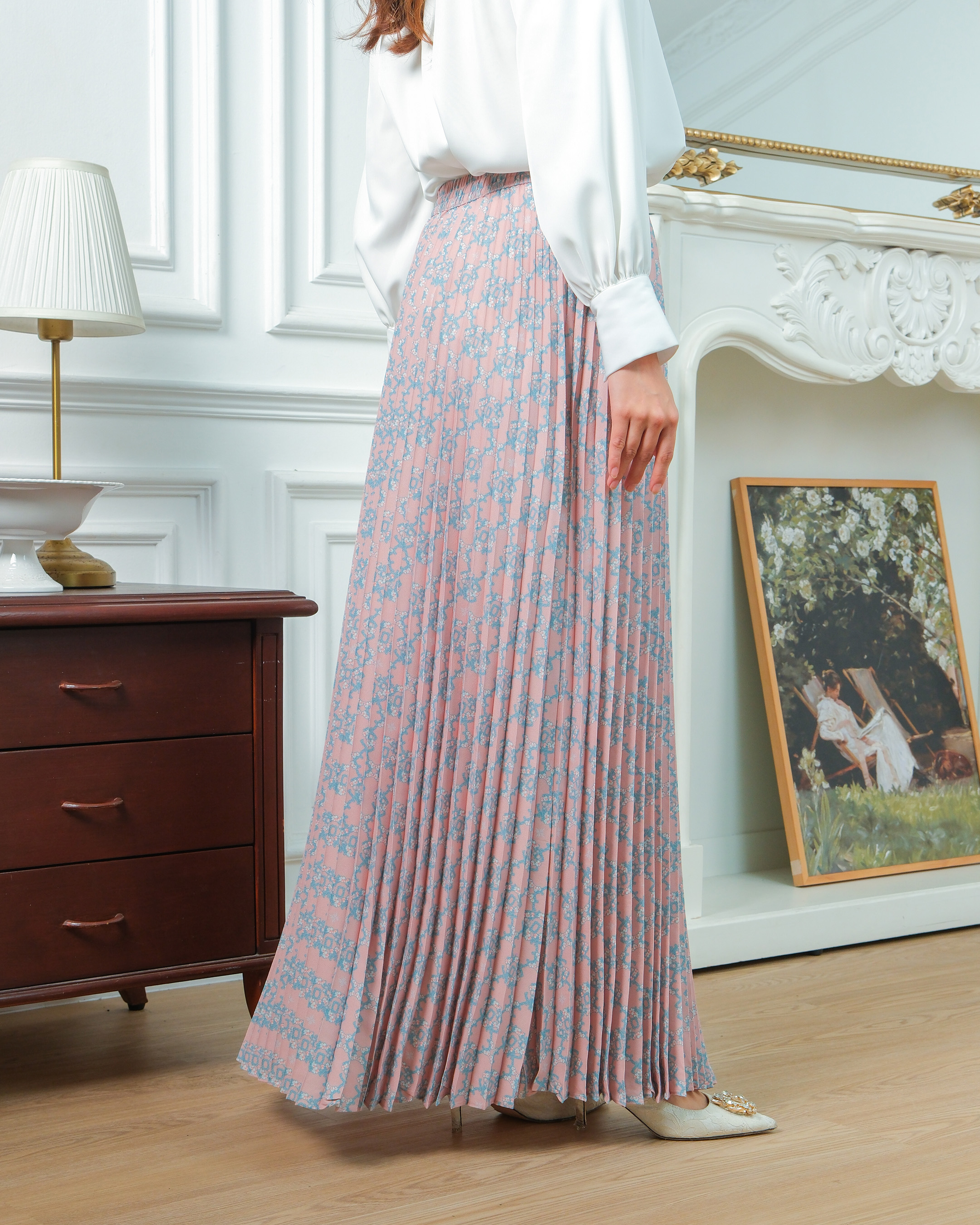 CALULLA SKIRT - PINK PASTEL