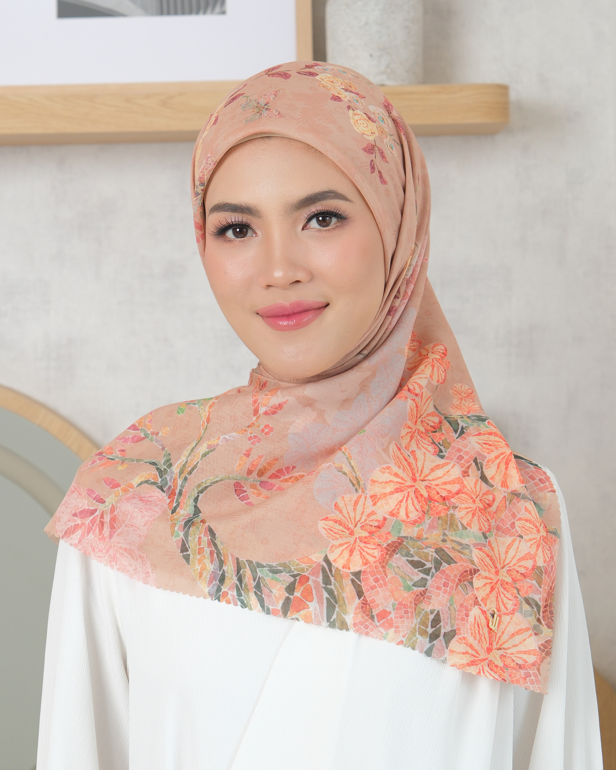 CALULLA SCARF - BRONZE