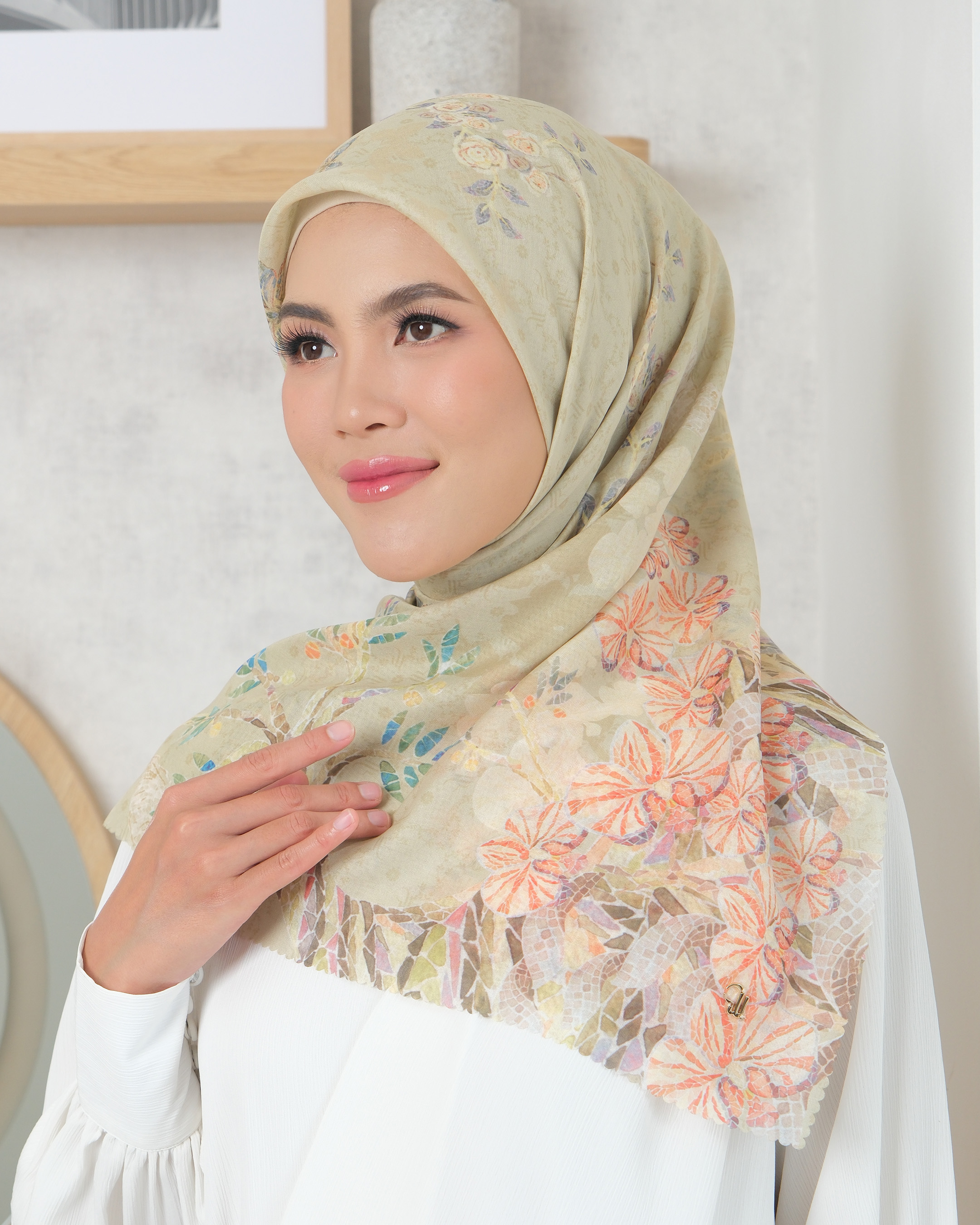 CALULLA SCARF - MINT