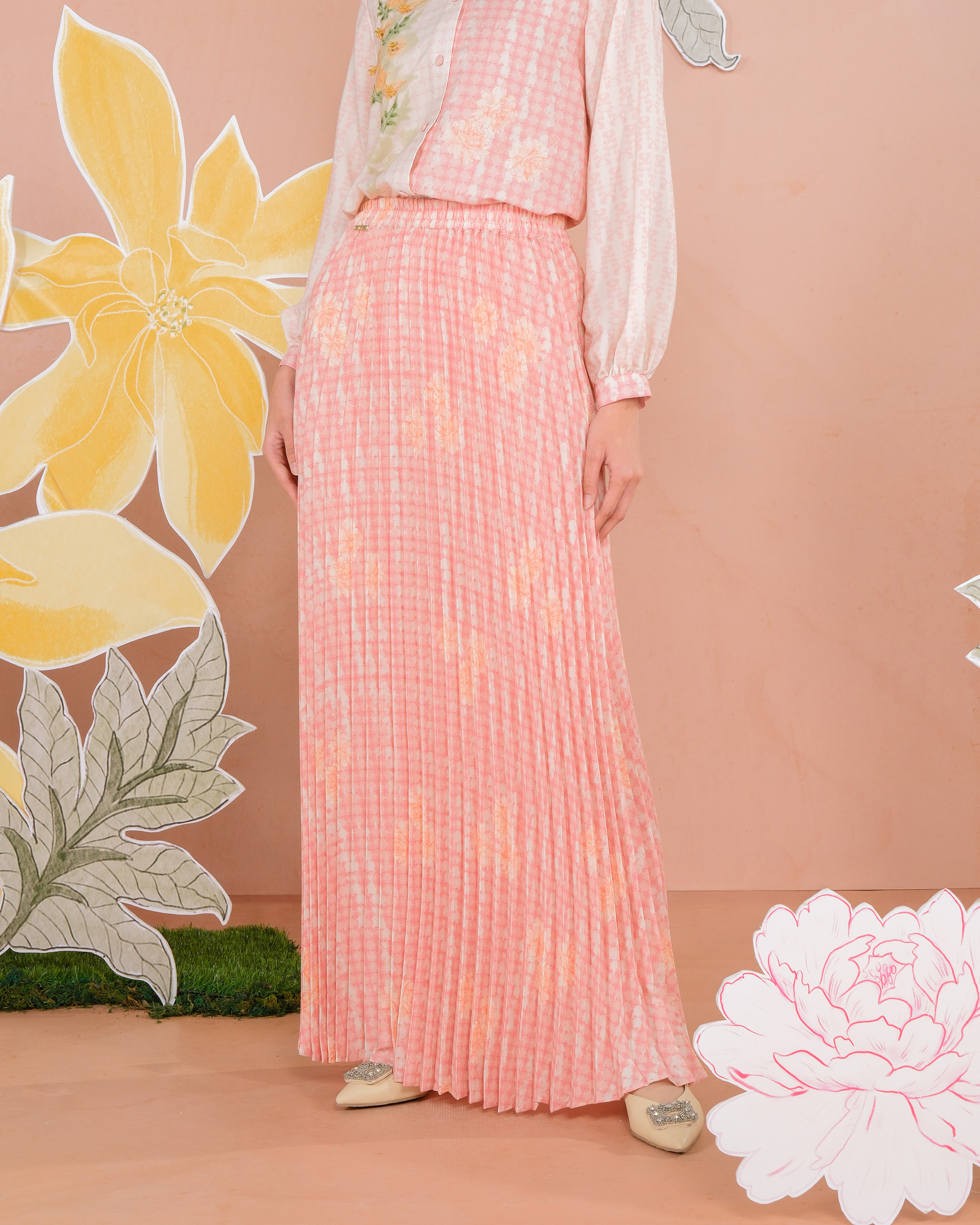 MELUR SKIRT - FUSCHIA