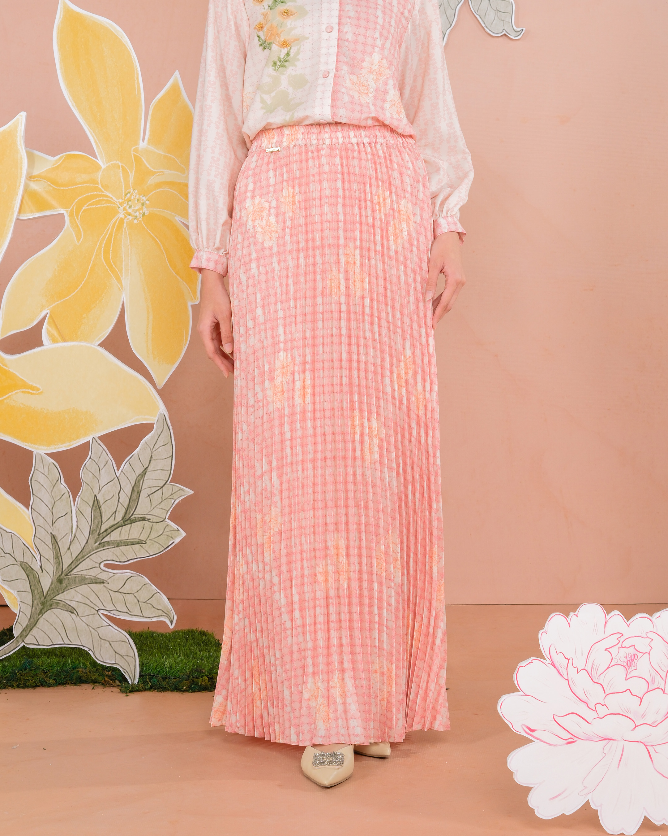 MELUR SKIRT - FUSCHIA