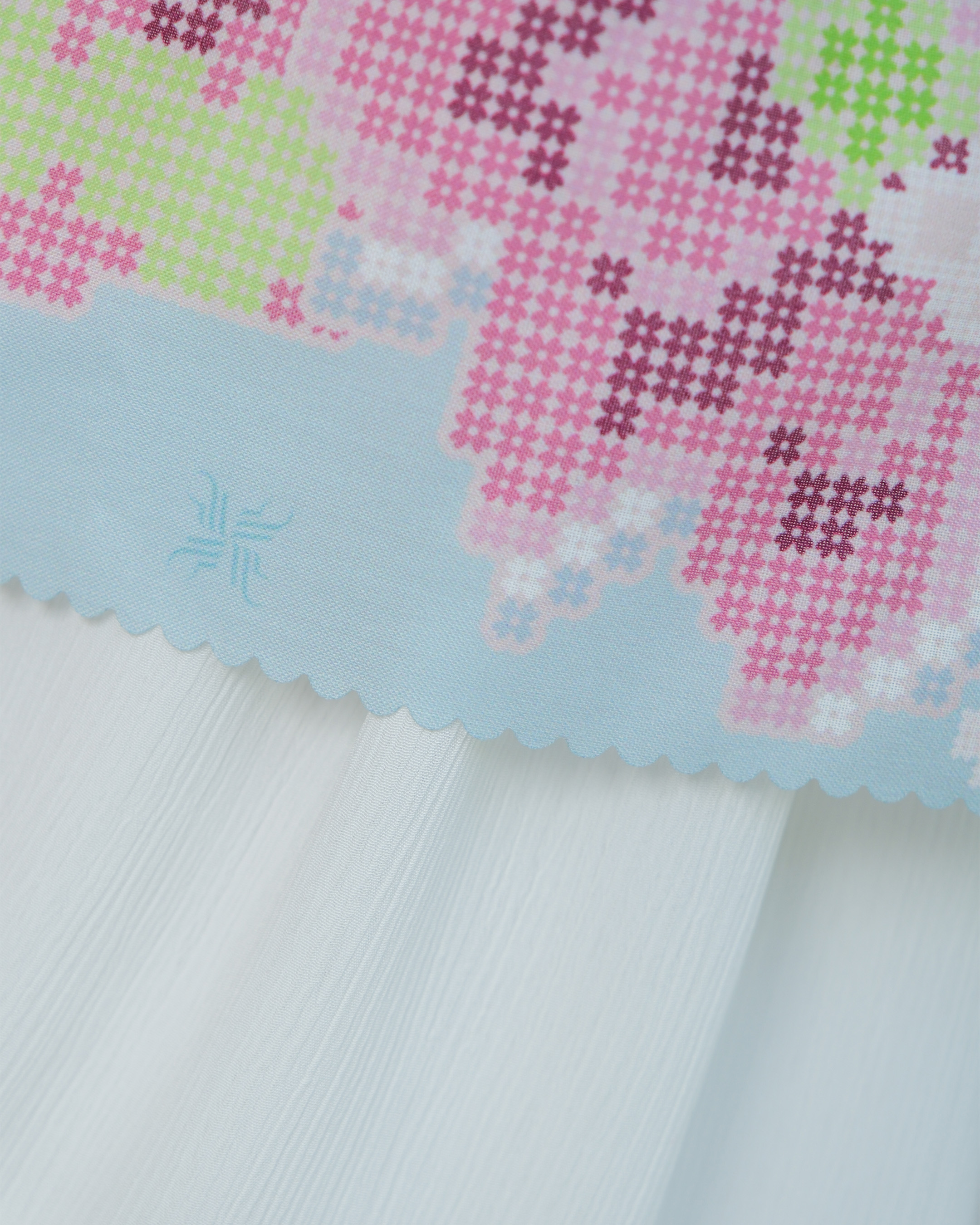 NAVARA SCARF - ICE BLUE