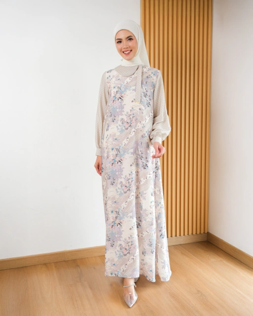 Image of ADITI DRESS - DOVE