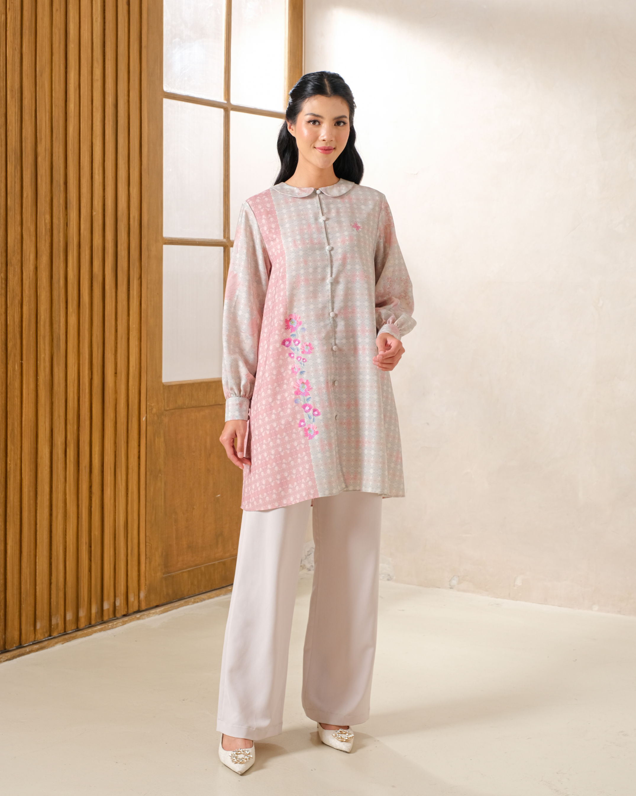 ANALA TUNIC - BLUSH