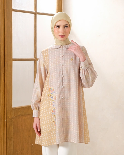 Image of ANALA TUNIC - SUNFLOWER