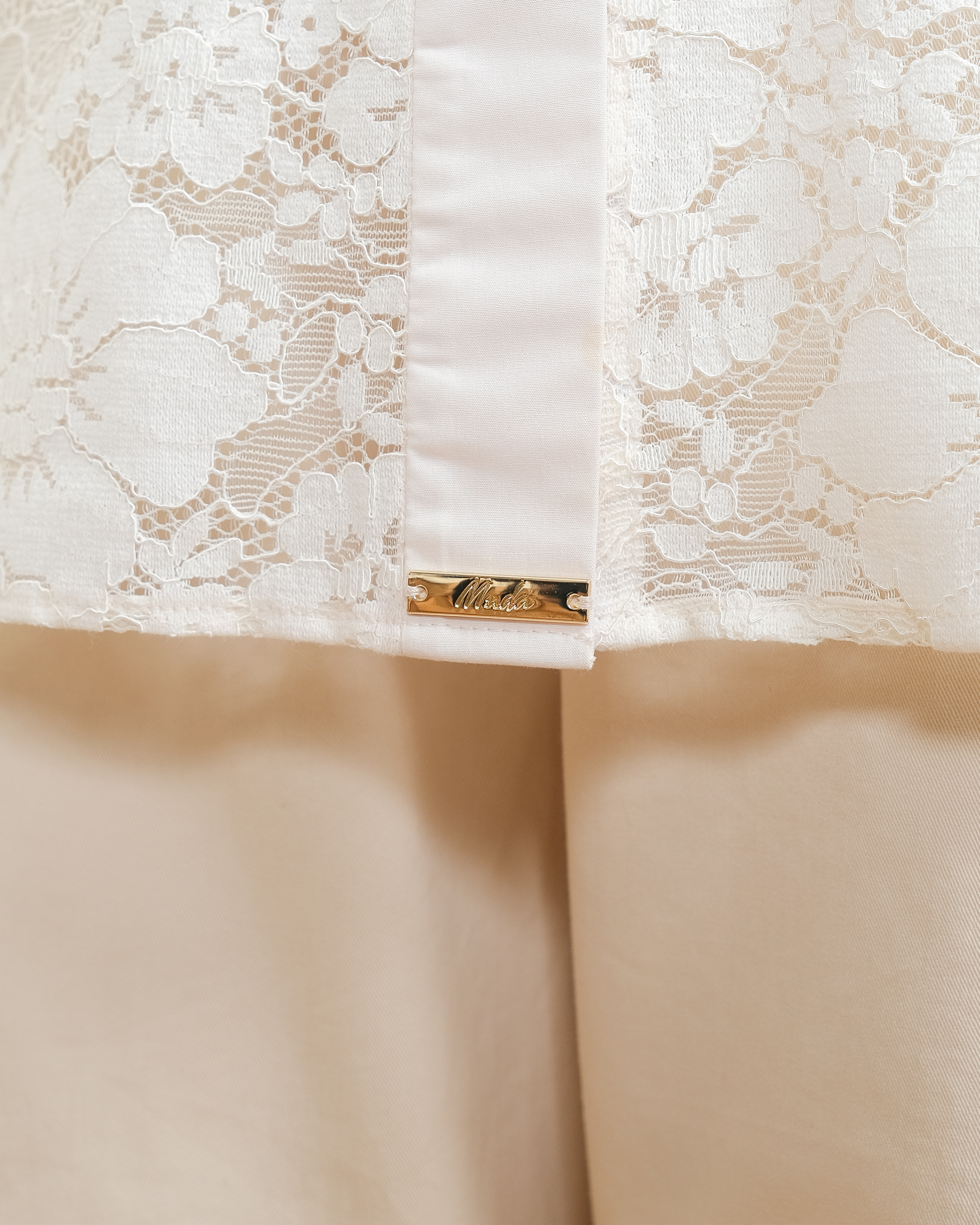 FLEUR SHIRT - BUTTERCREAM