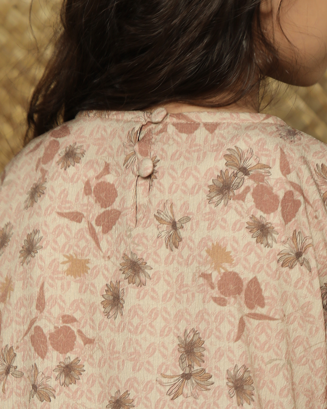 ISHWARI DRESS ANAK - REDWOOD