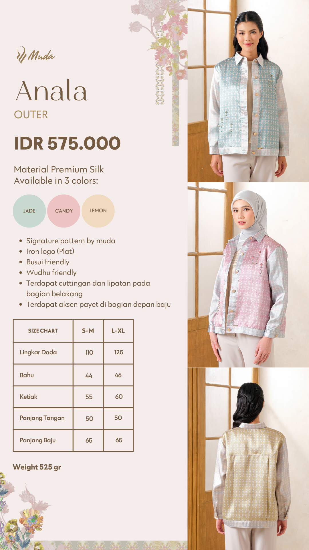 ANALA OUTER - LEMON
