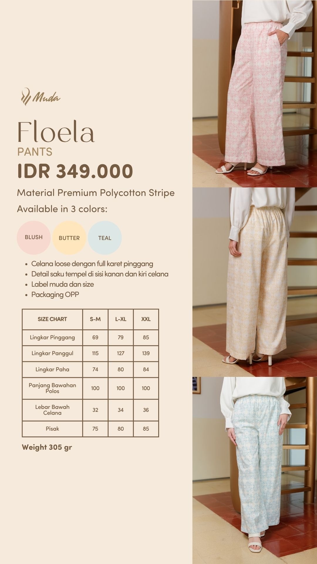 FLOELLA PANTS