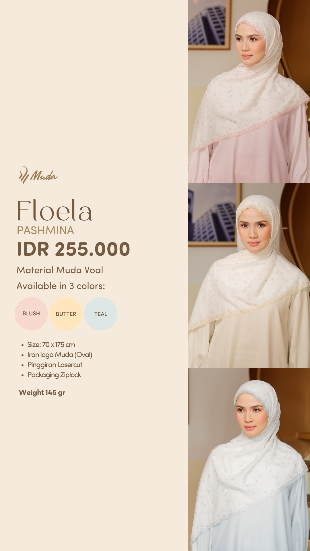 FLOELLA PASHMINA
