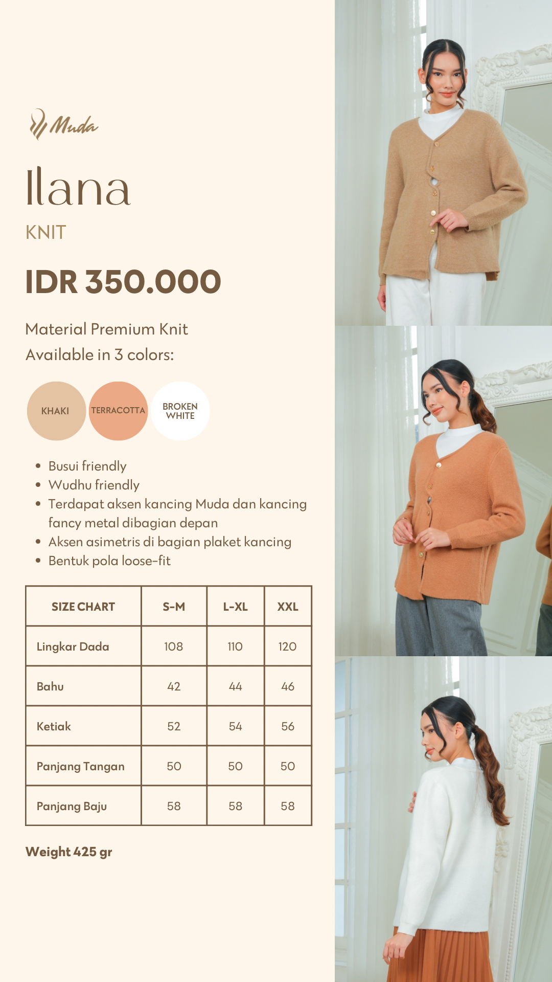 ILANA KNIT - TERRACOTTA