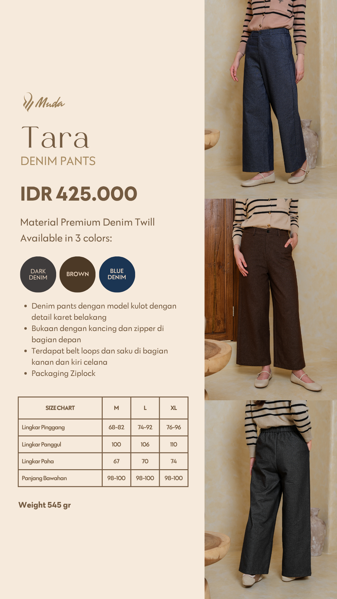 TARA DENIM JEANS