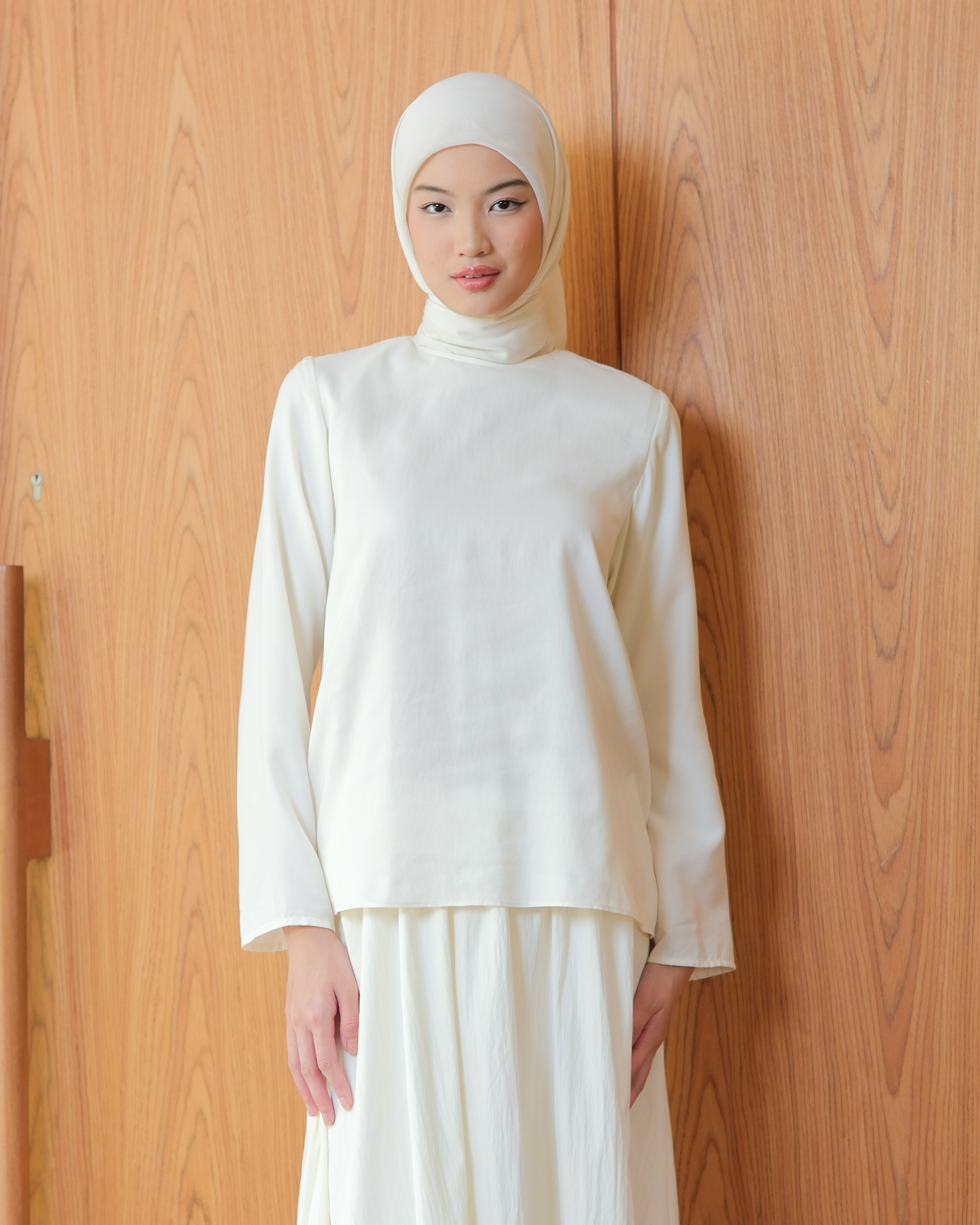 SASMAYA LONGSLEEVE INNER - IVORY