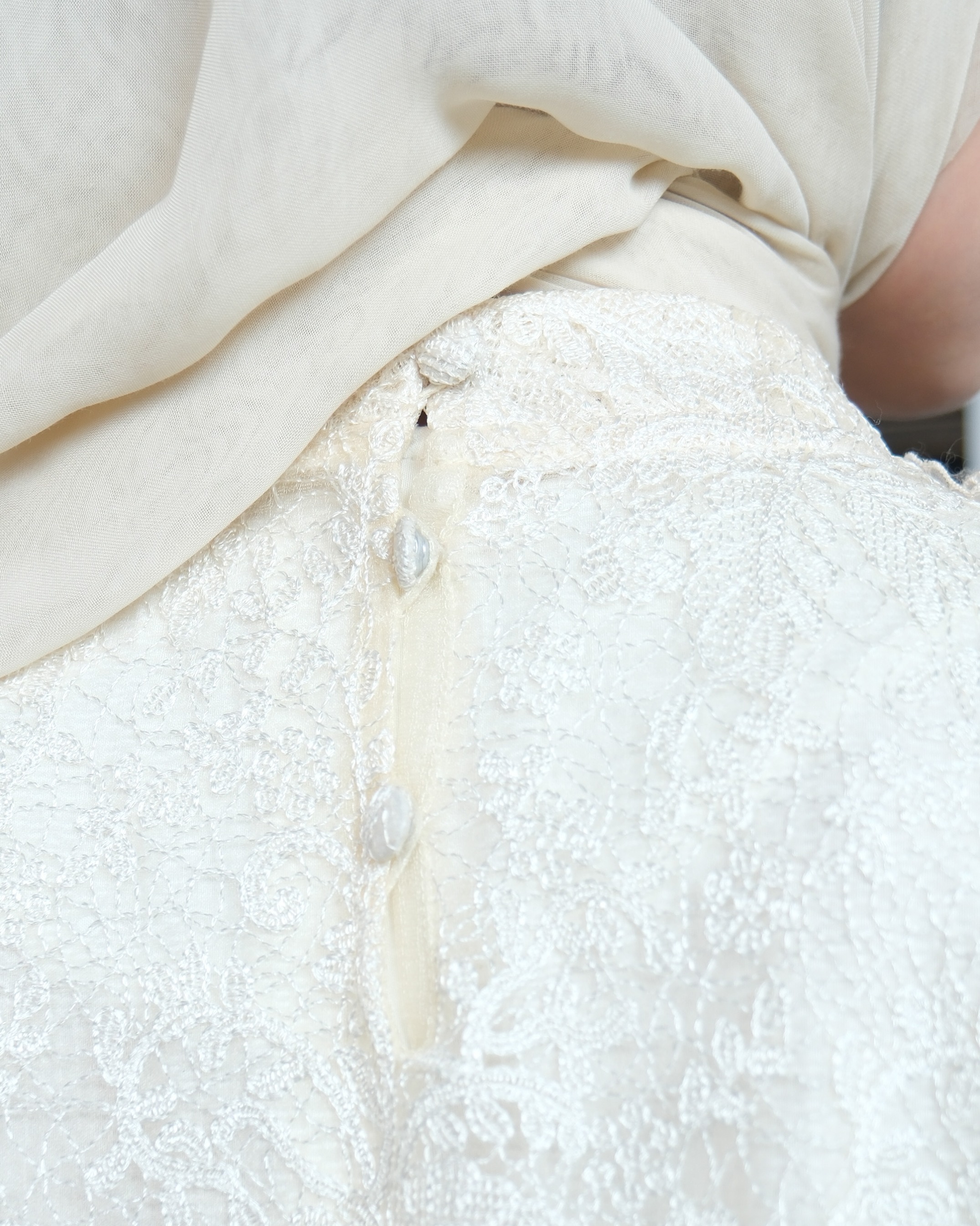 SASMAYA MIDI DRESS - IVORY