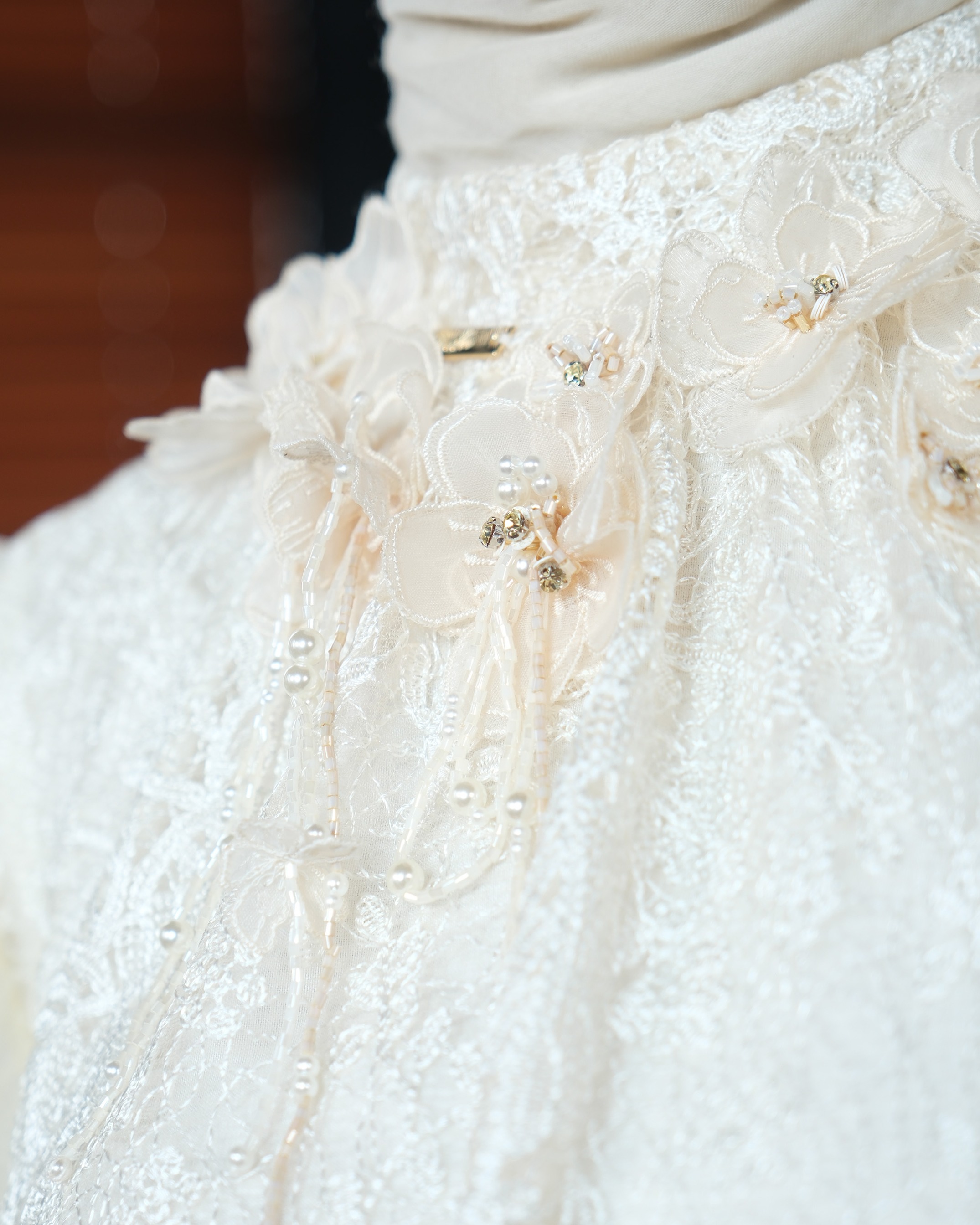 SASMAYA MIDI DRESS - IVORY