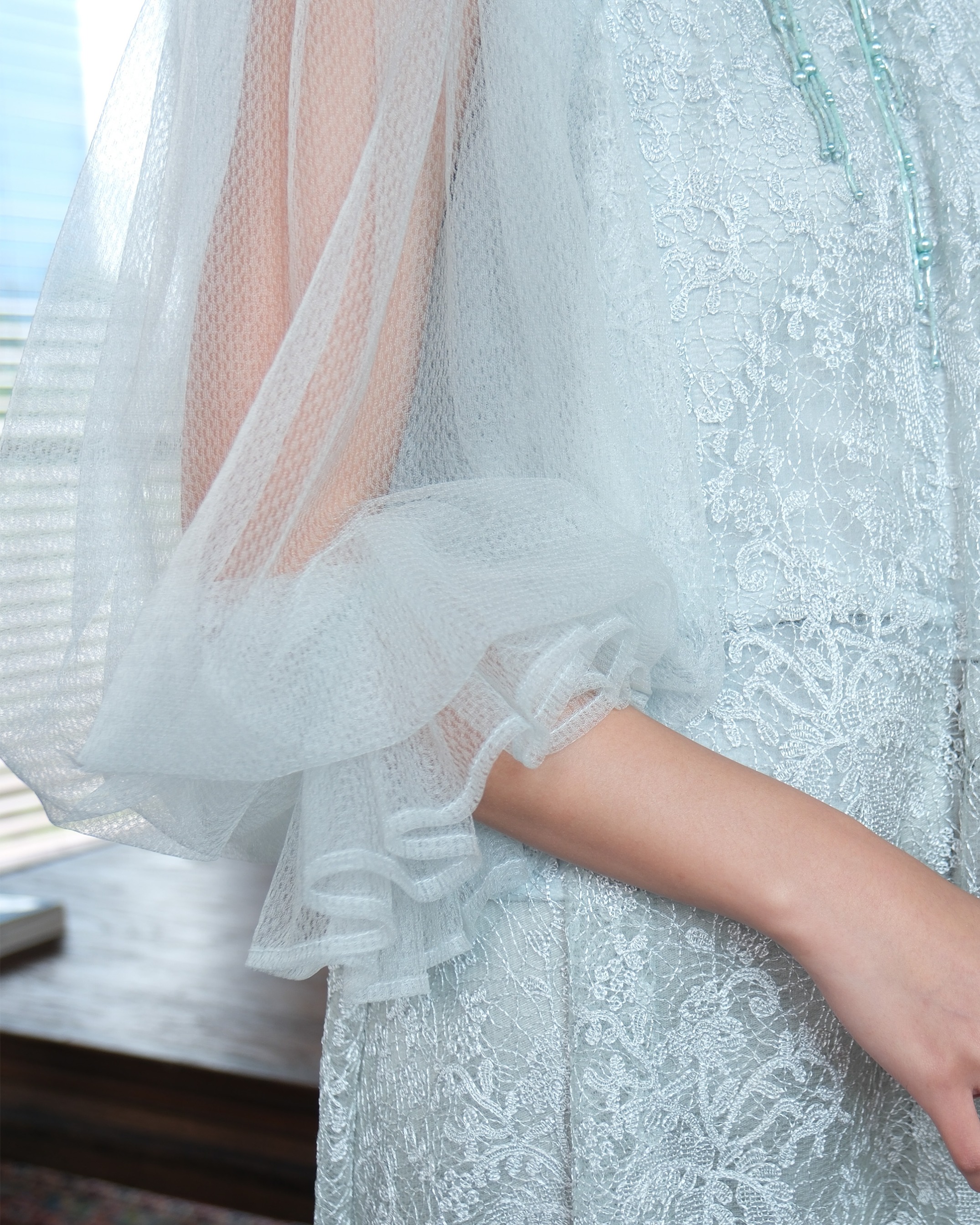 SASMAYA MIDI DRESS - MINT