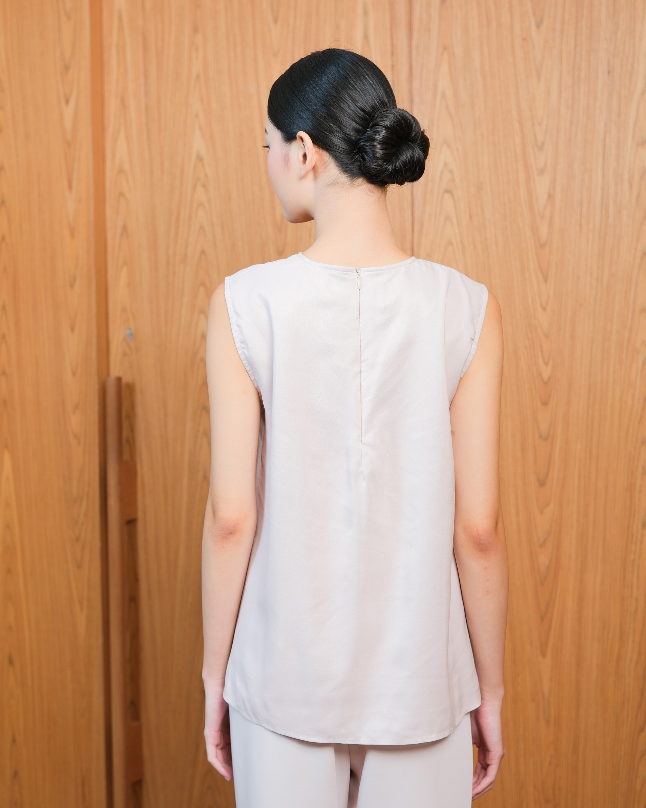SASMAYA SLEEVELESS INNER - DUSTY PINK