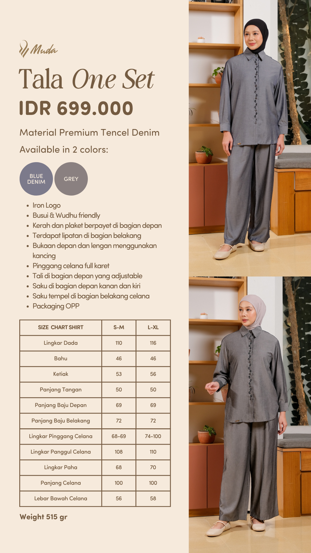 TALA ONE SET