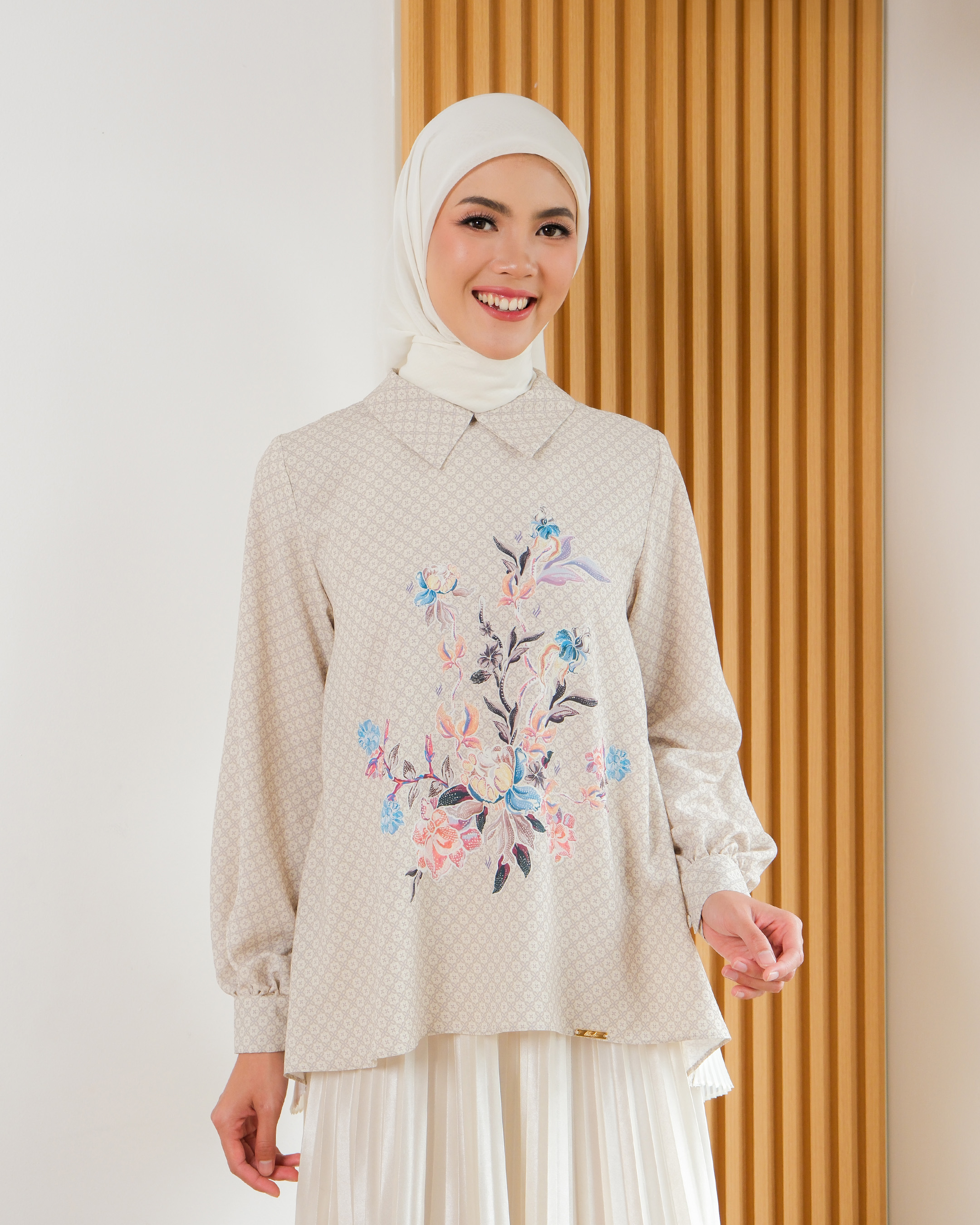 ADITI BLOUSE - DOVE