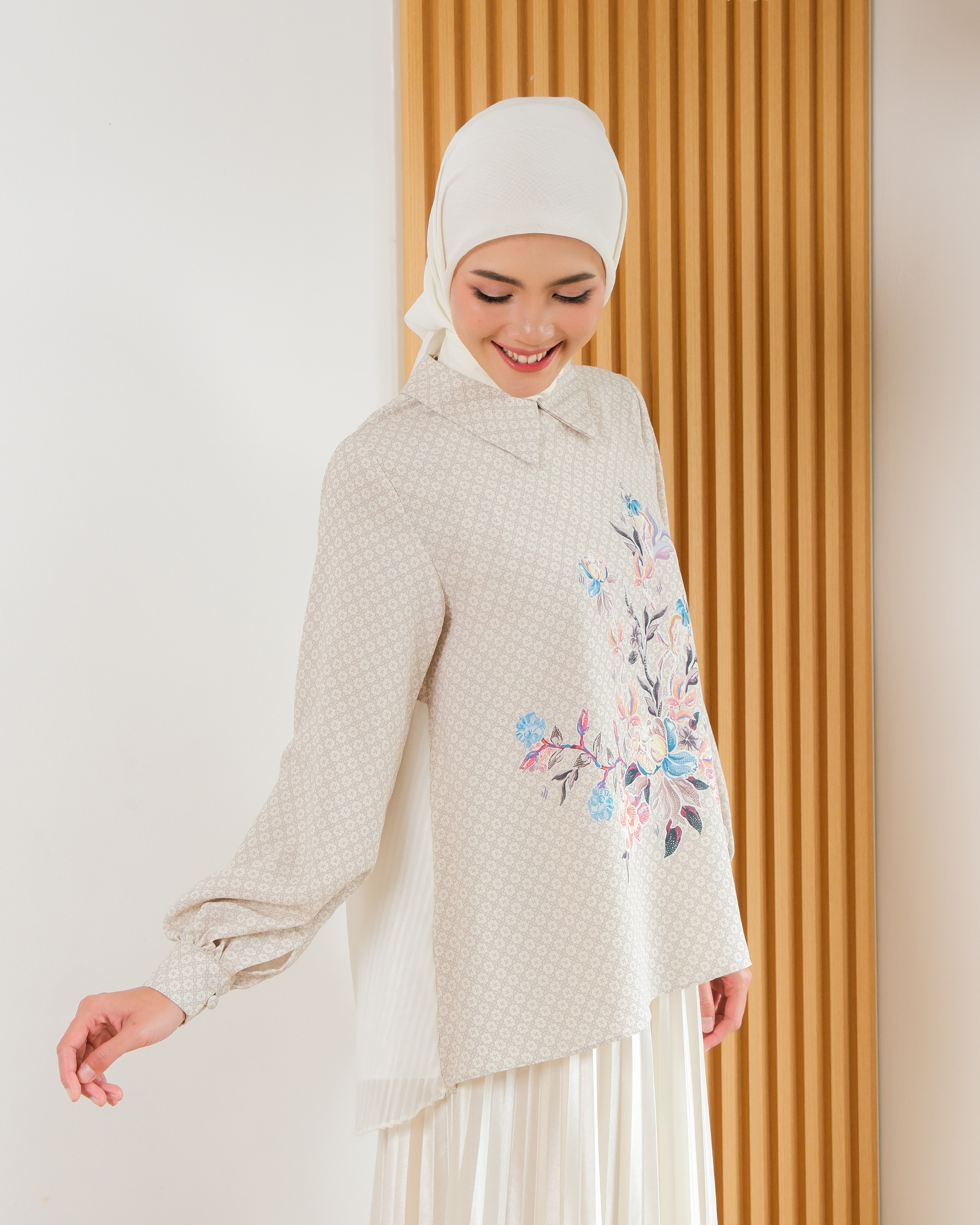ADITI BLOUSE - DOVE