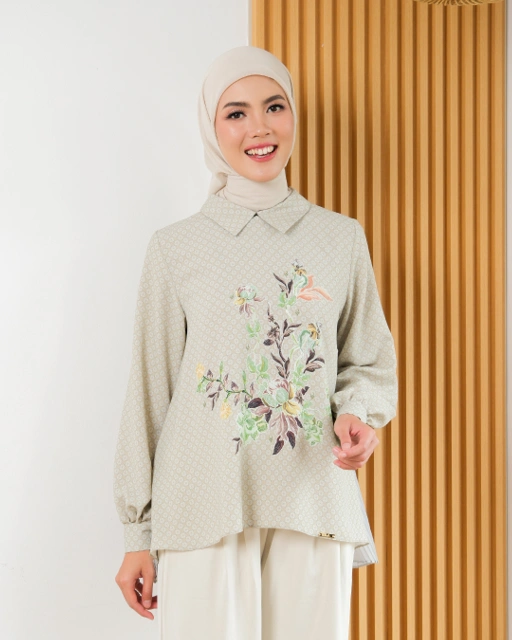 Image of ADITI BLOUSE - MINT
