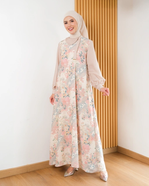 Image of ADITI DRESS - DOVE