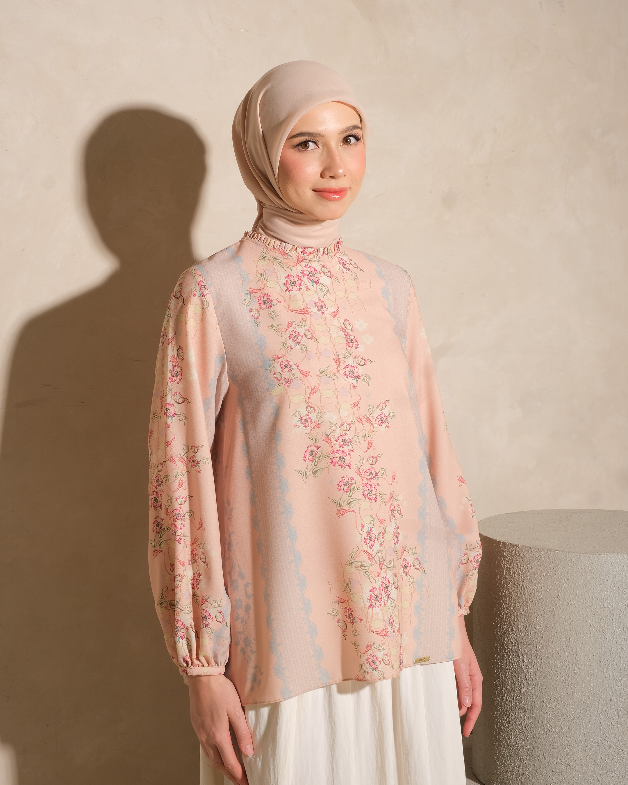 AMAYA BLOUSE - BLUE
