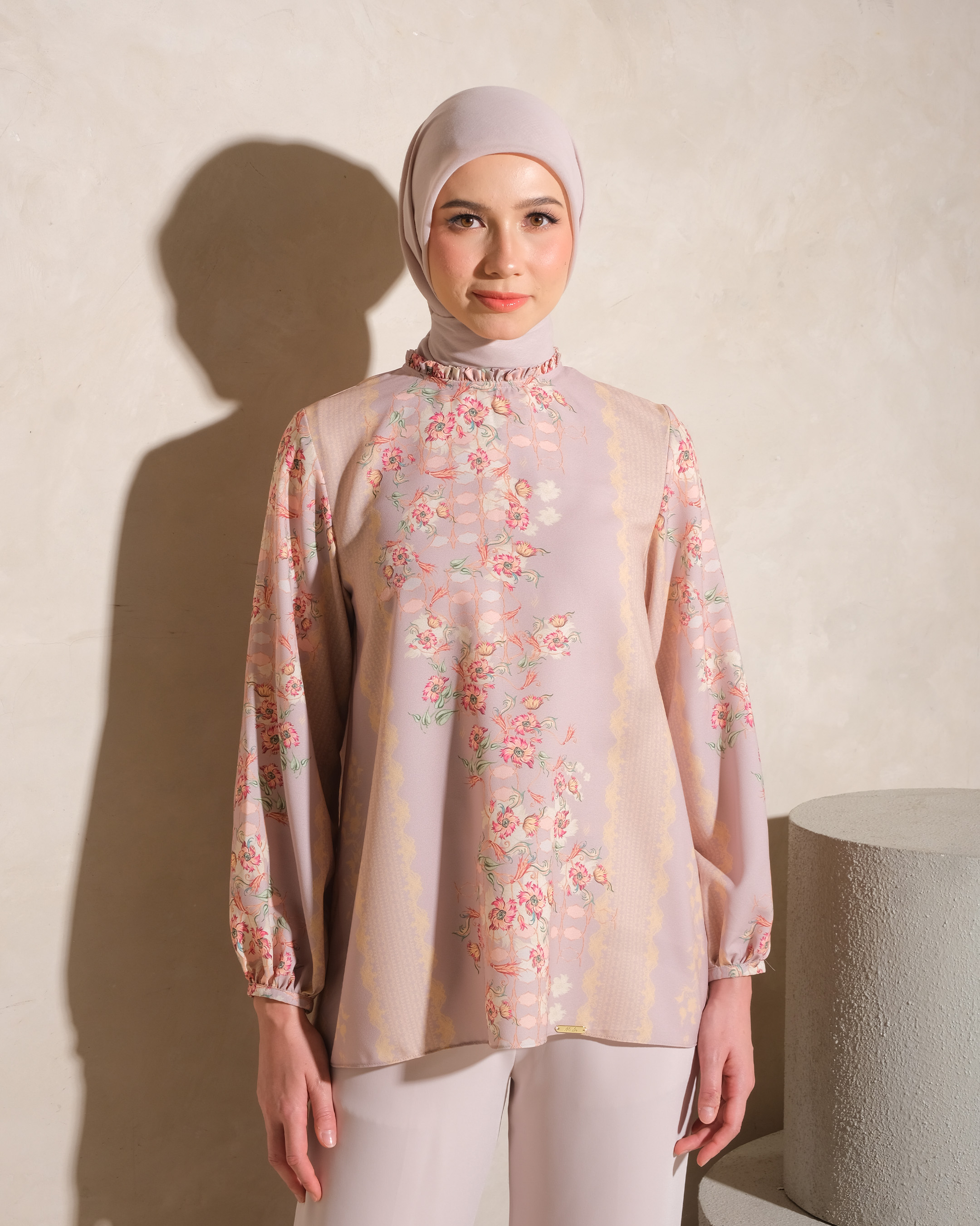 AMAYA BLOUSE - MUSTARD