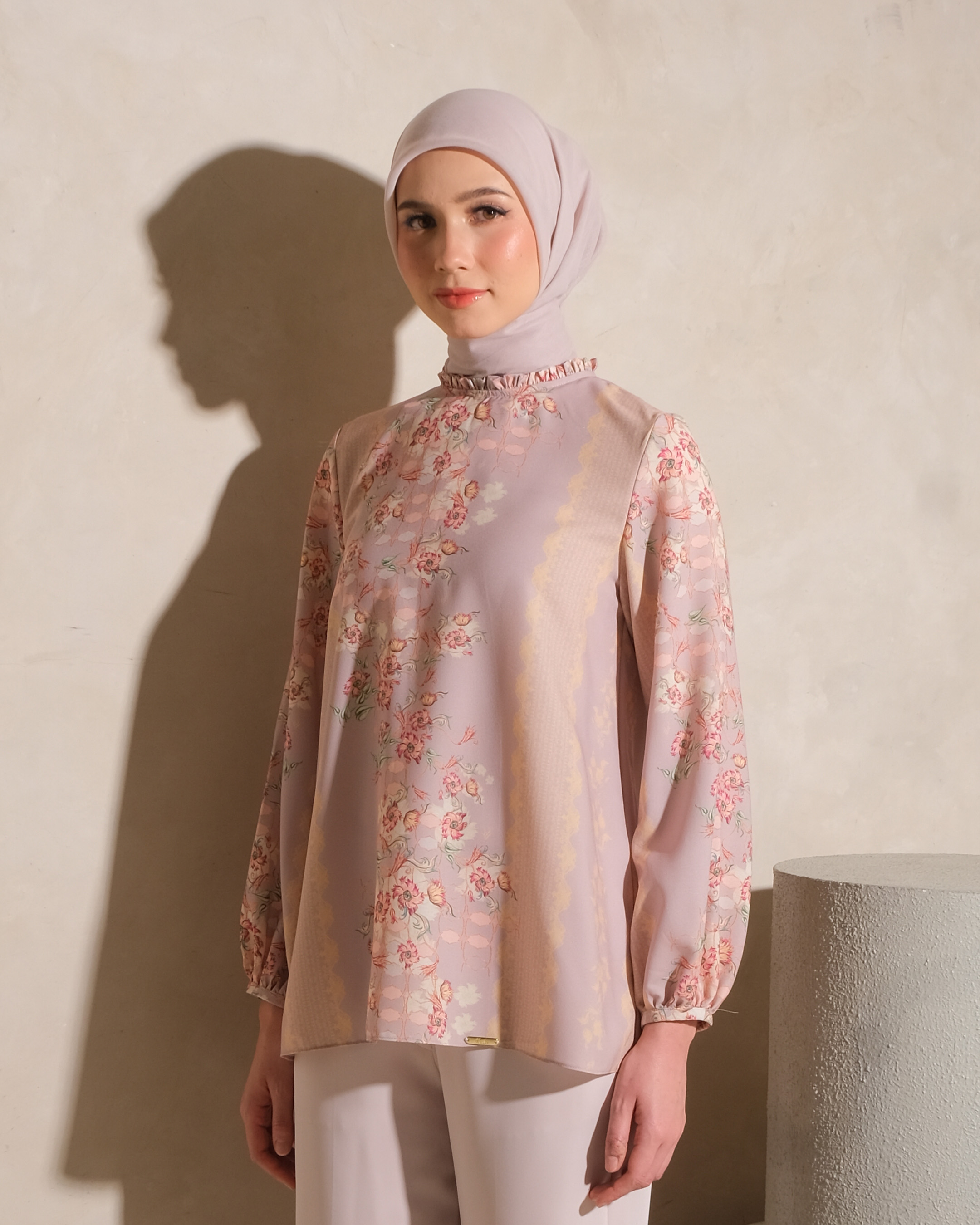 AMAYA BLOUSE - MUSTARD
