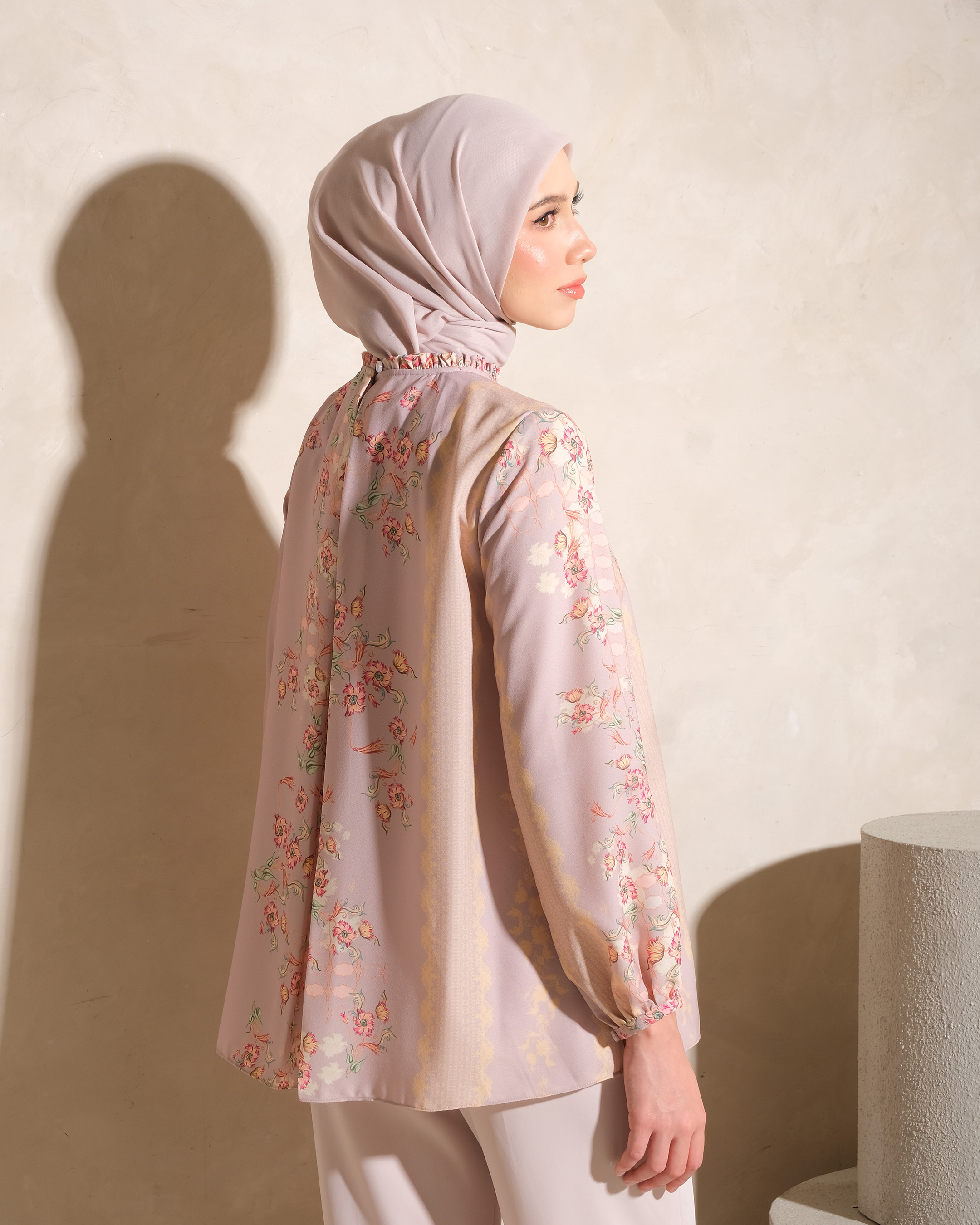 AMAYA BLOUSE - MUSTARD