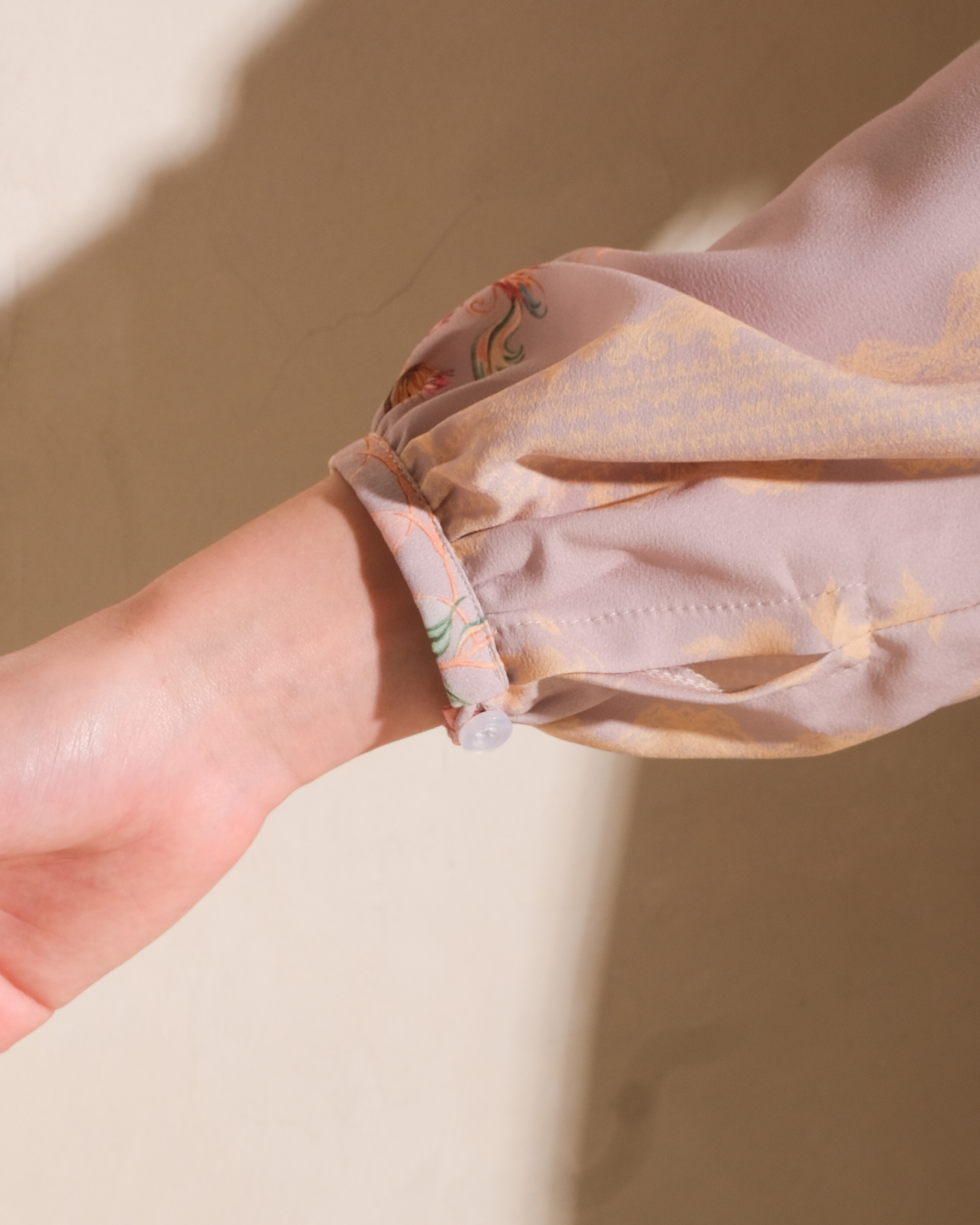 AMAYA BLOUSE - MUSTARD