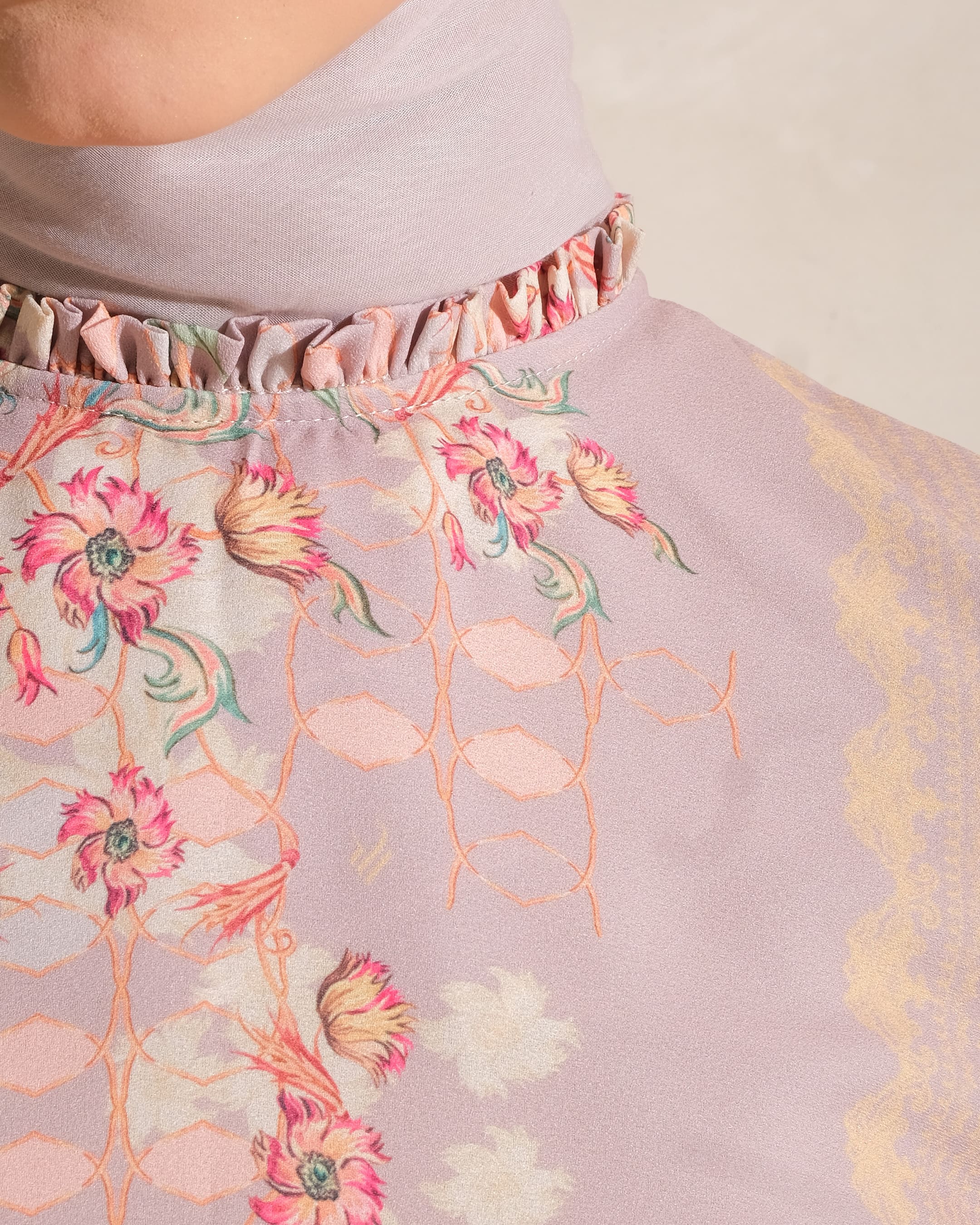 AMAYA BLOUSE - MUSTARD