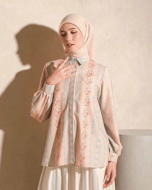 Image of AMAYA SHIRT - BLUE