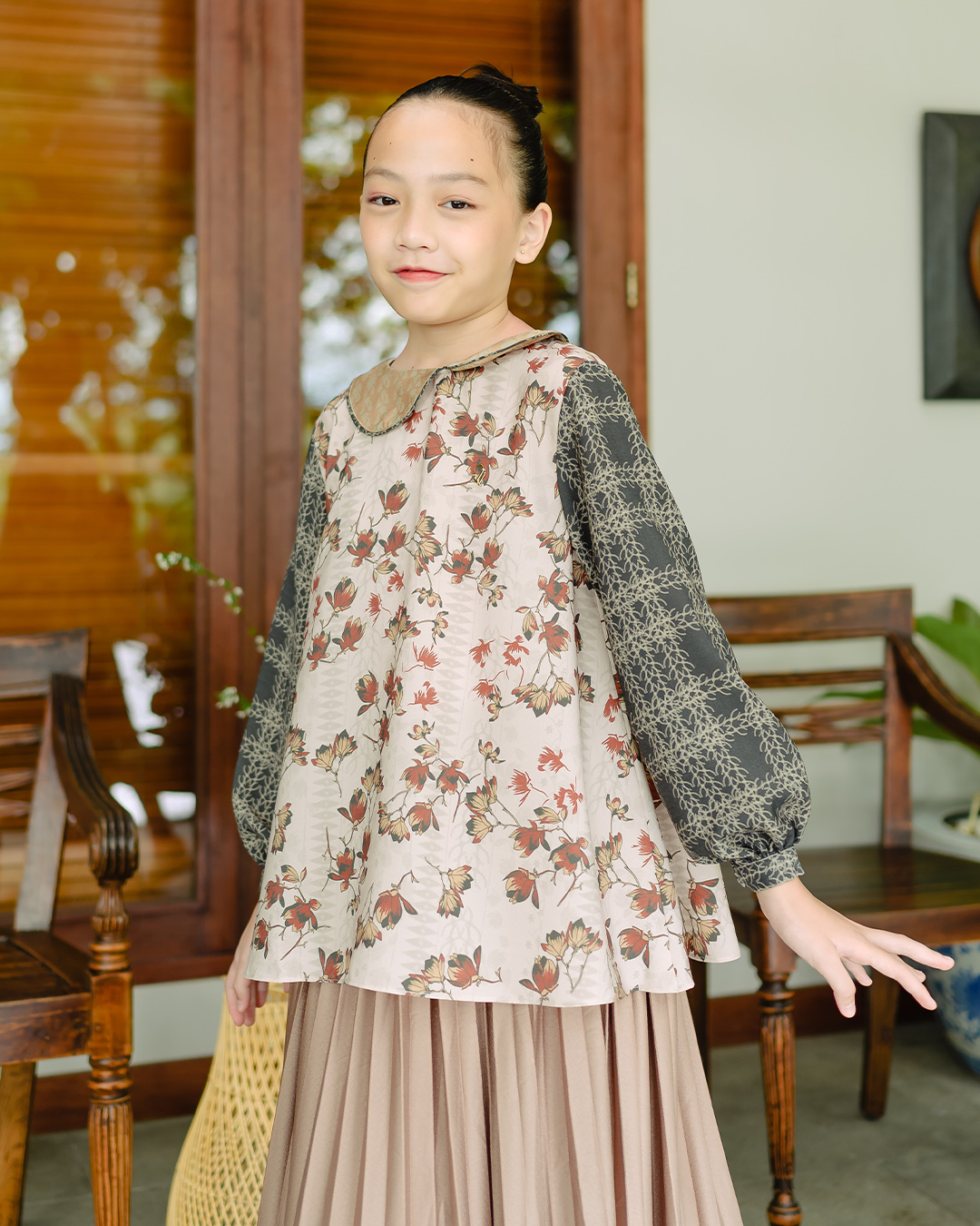 ANANDAYU BLOUSE ANAK - STONE