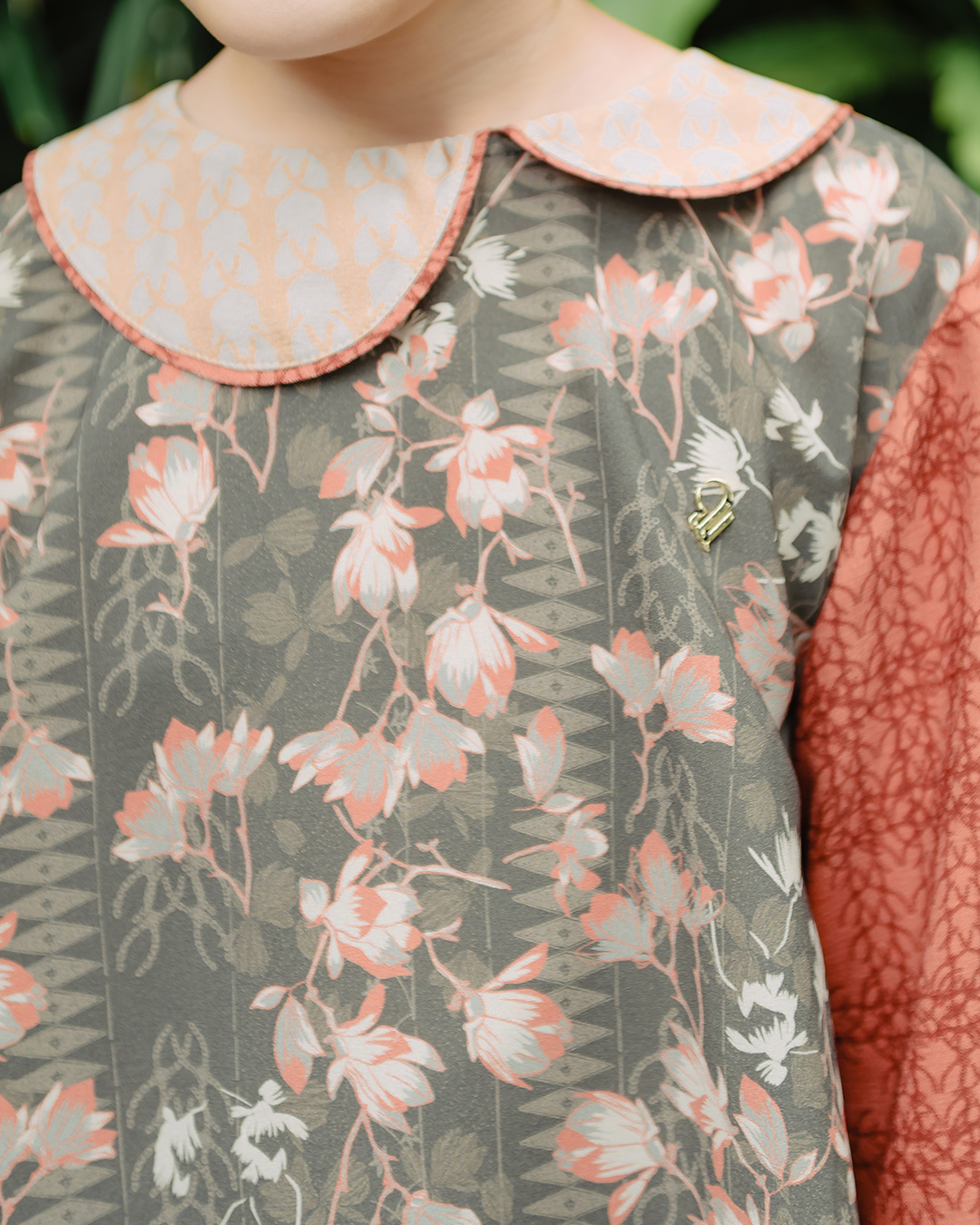 ANANDAYU BLOUSE ANAK - TERRACOTTA