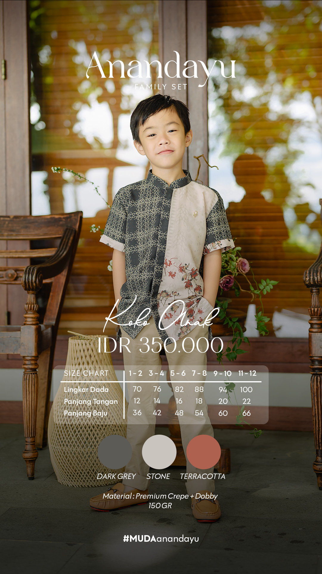 ANANDAYU KOKO ANAK - TERRACOTTA