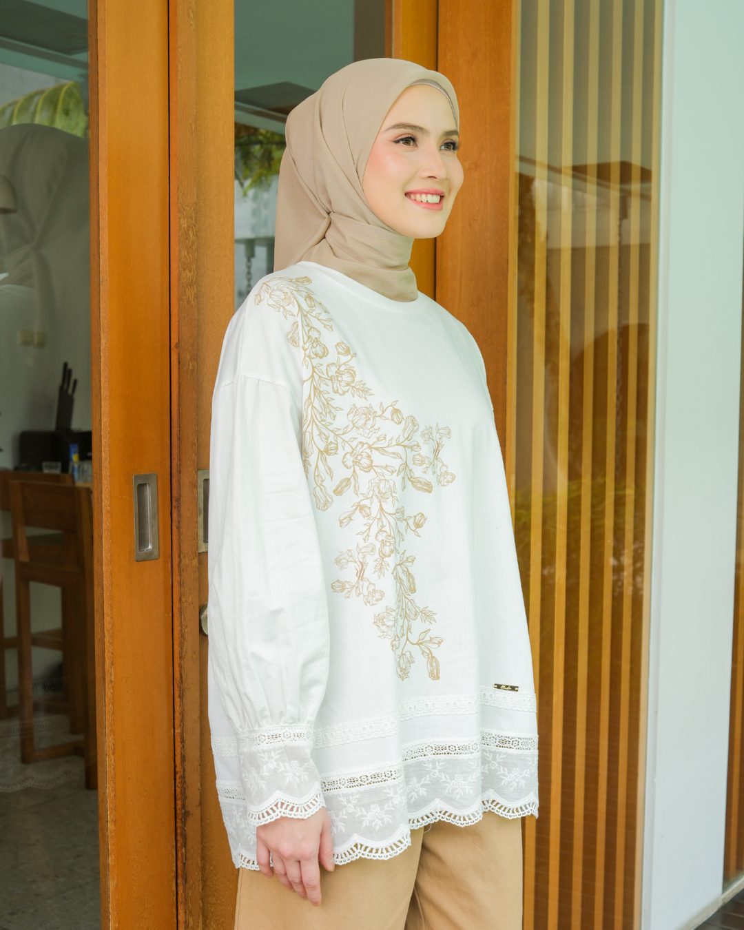 BLAIR BLOUSE - WHITE