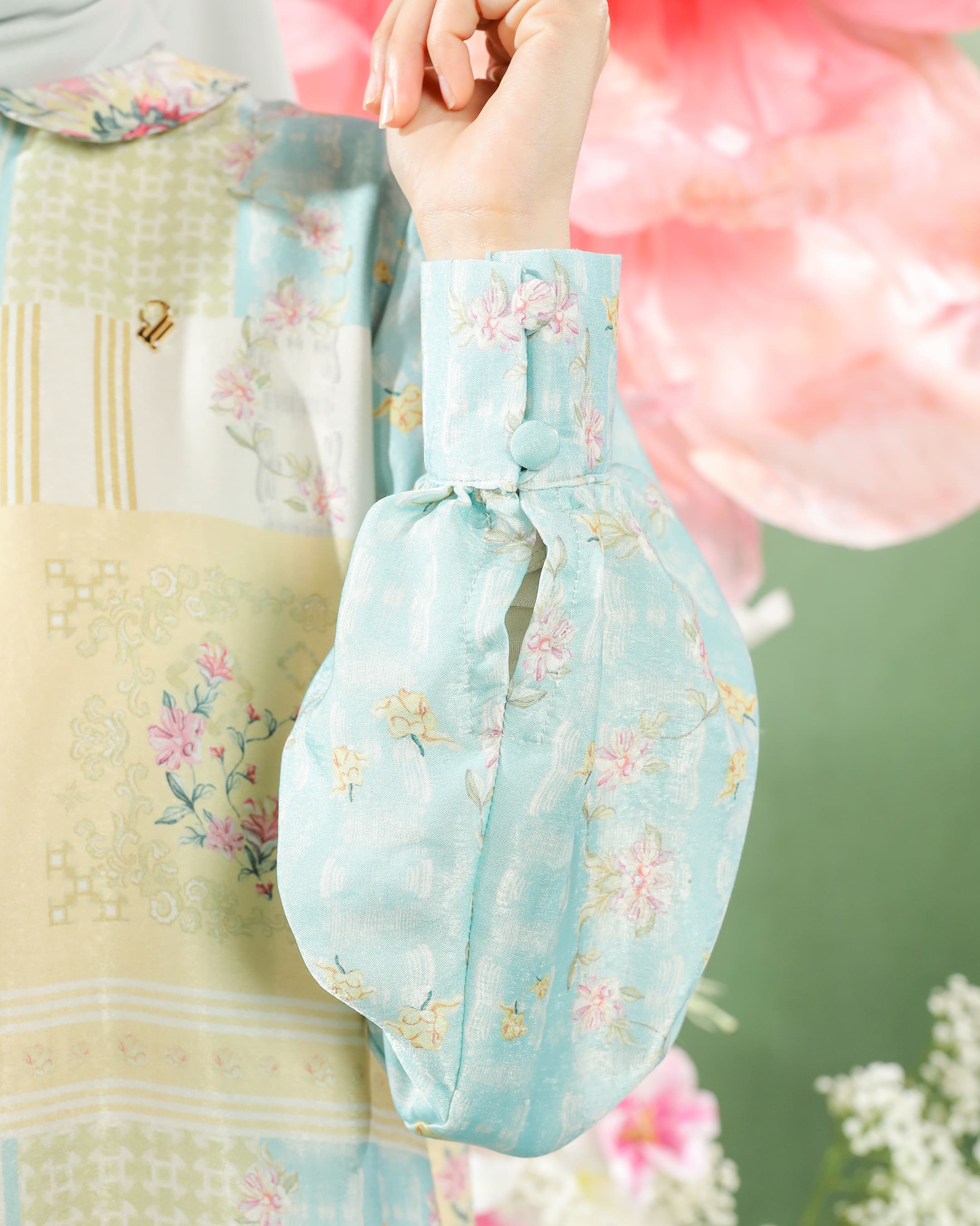 BLOOME DRESS - AQUA