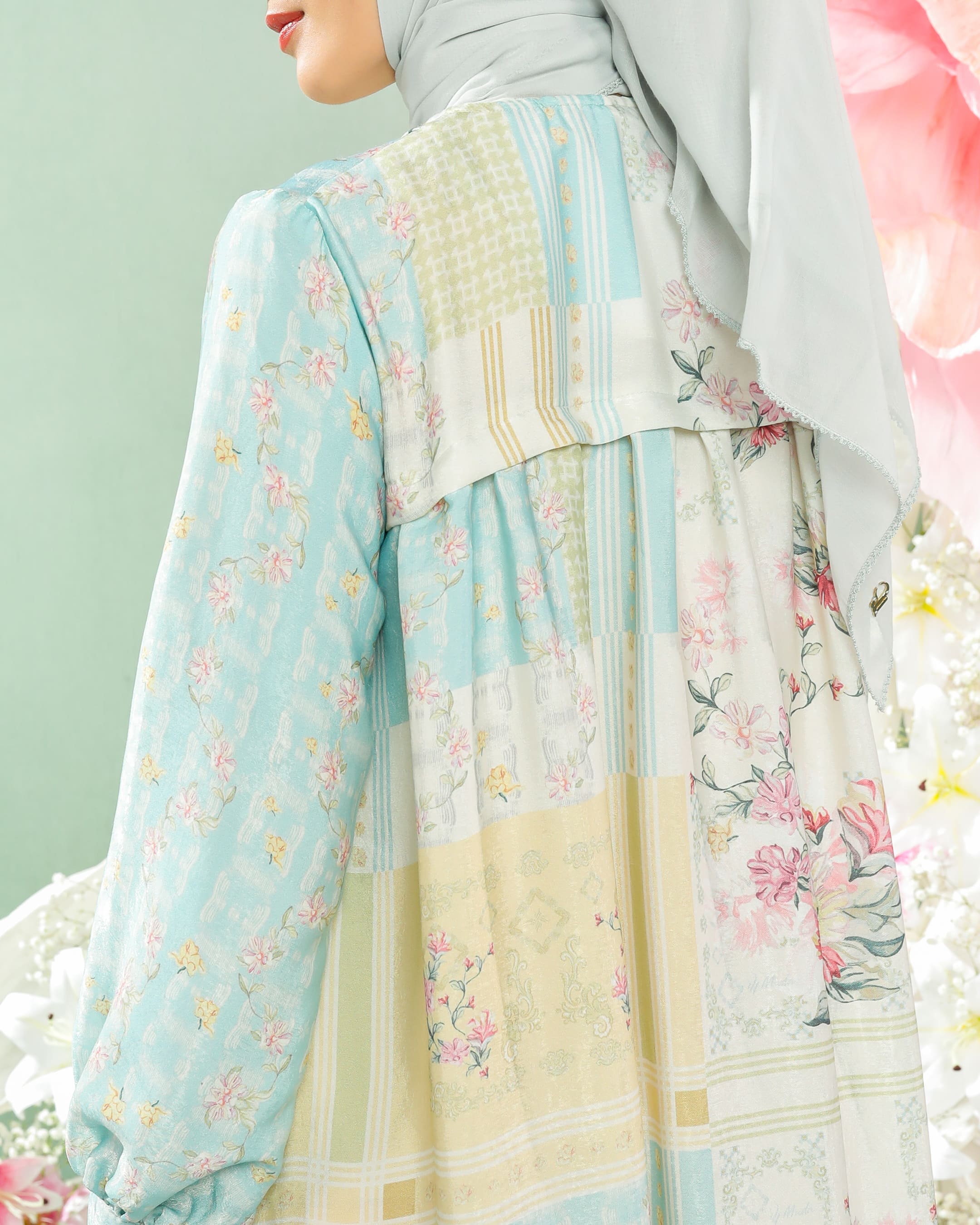 BLOOME DRESS - AQUA