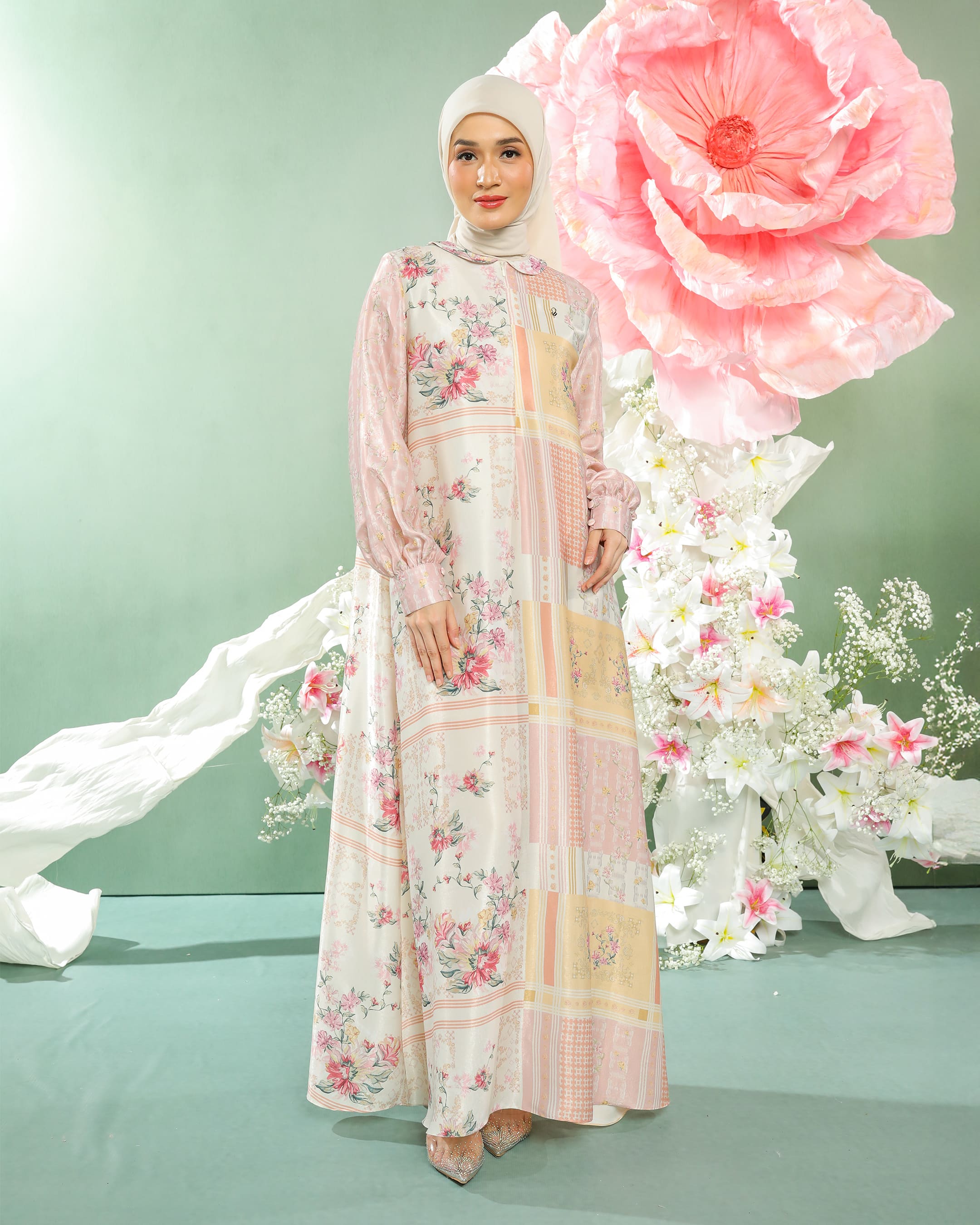 BLOOME DRESS - PASTEL PINK