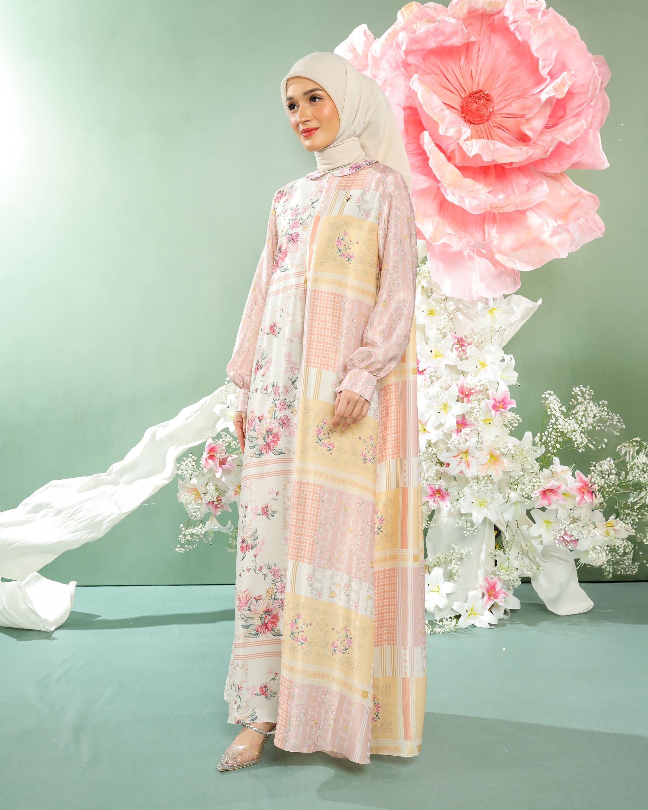 BLOOME DRESS - PASTEL PINK