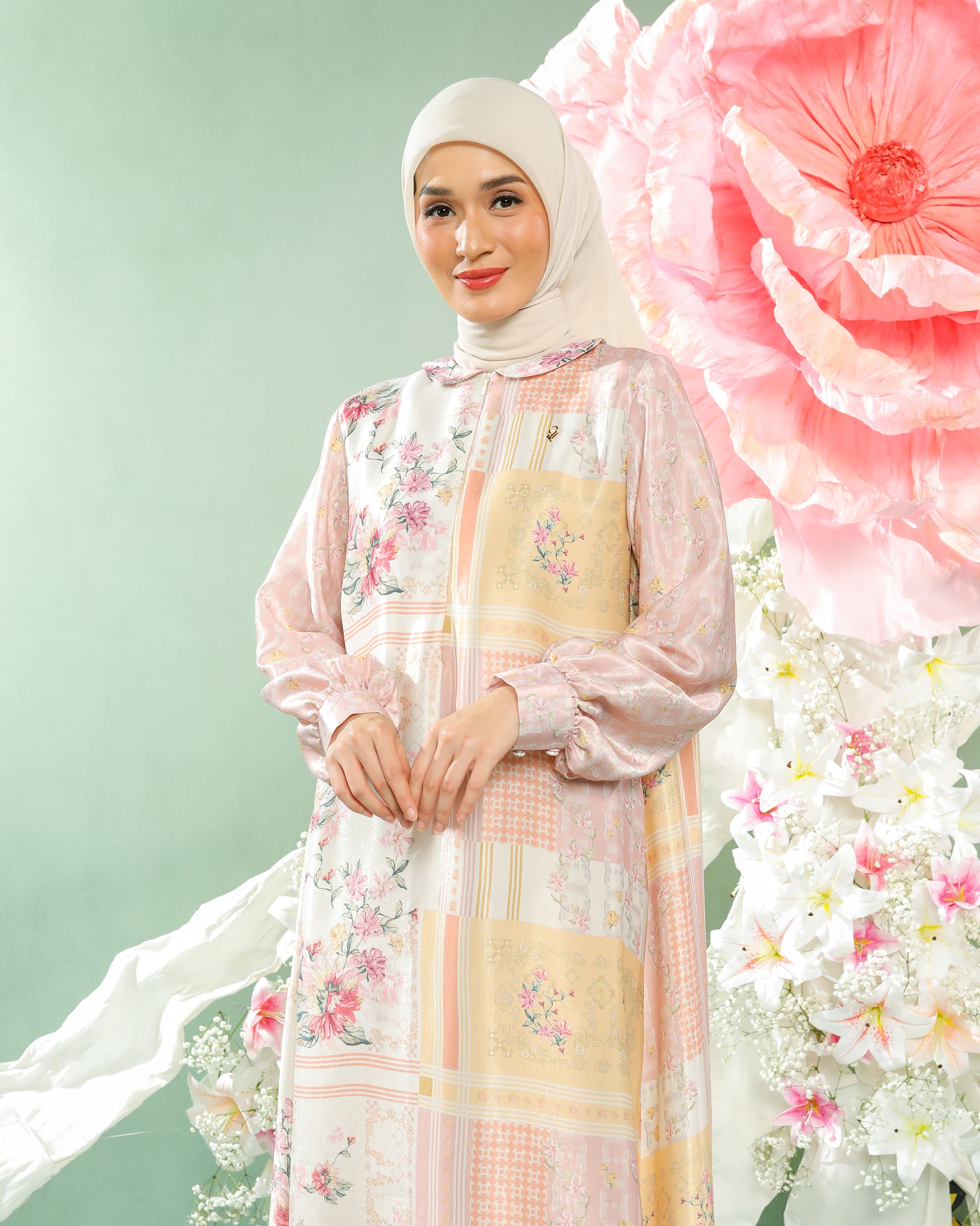 BLOOME DRESS - PASTEL PINK