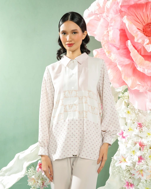 Image of BLOOME SHIRT - BLUSH PINK