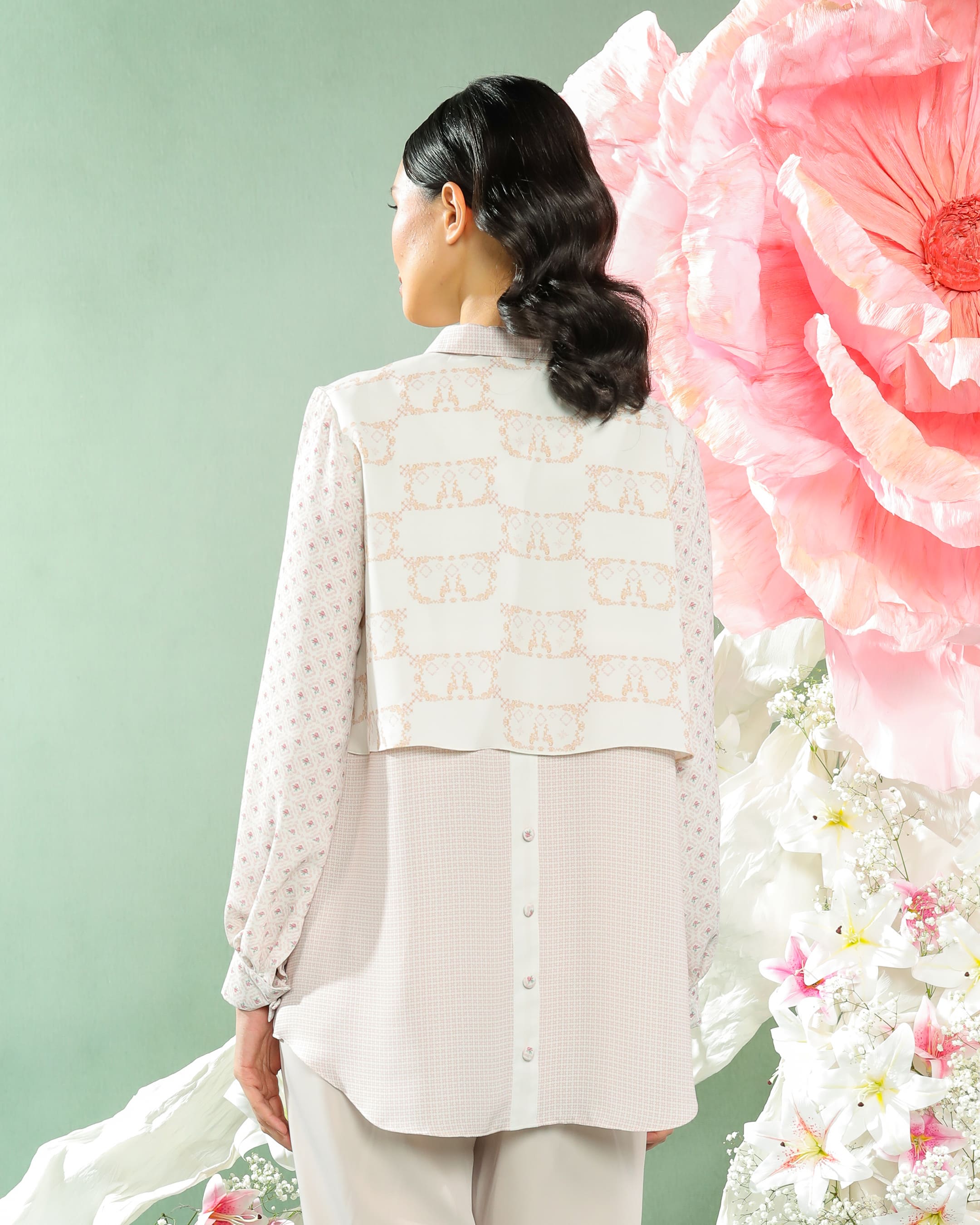 BLOOME SHIRT - BLUSH PINK