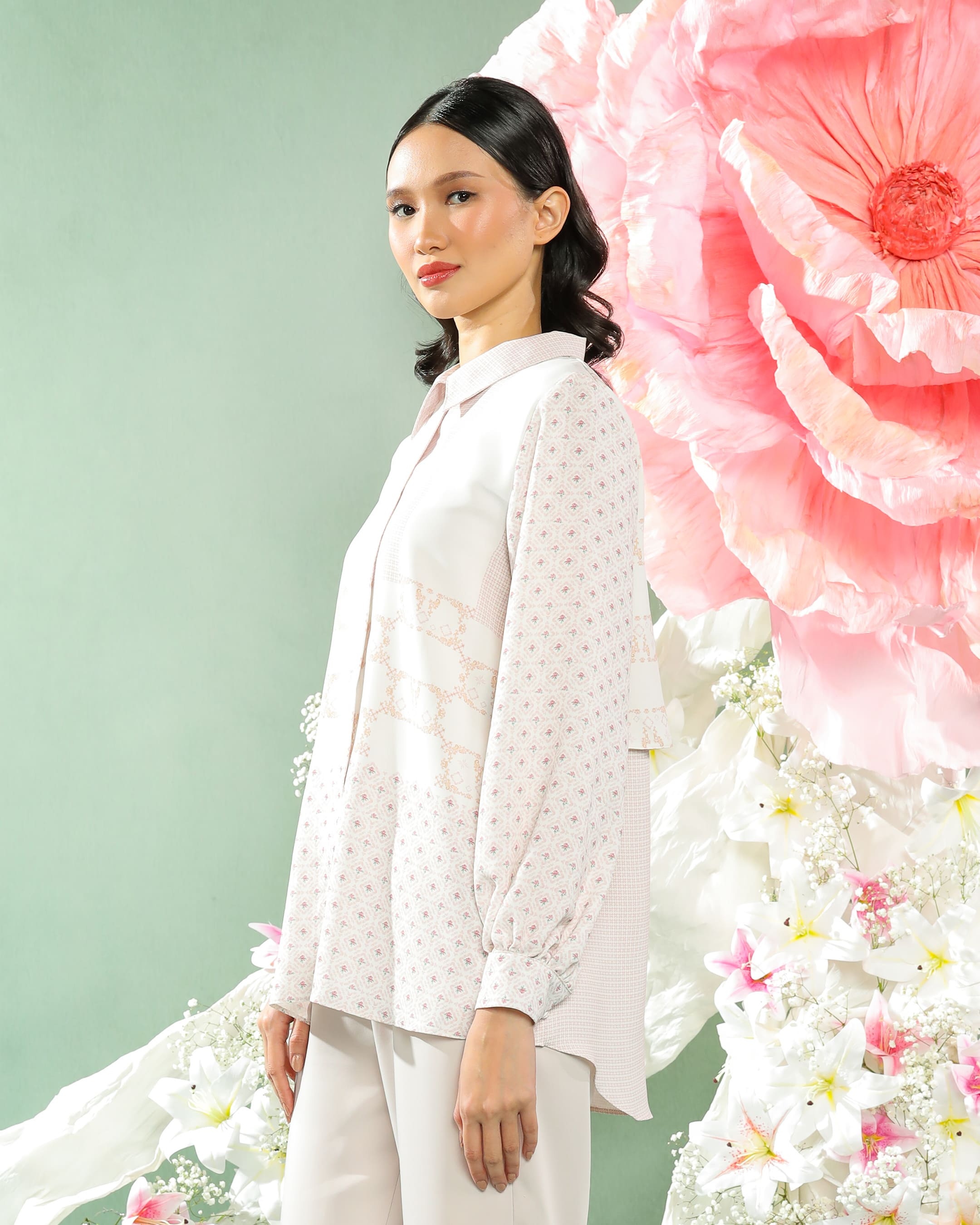 BLOOME SHIRT - BLUSH PINK