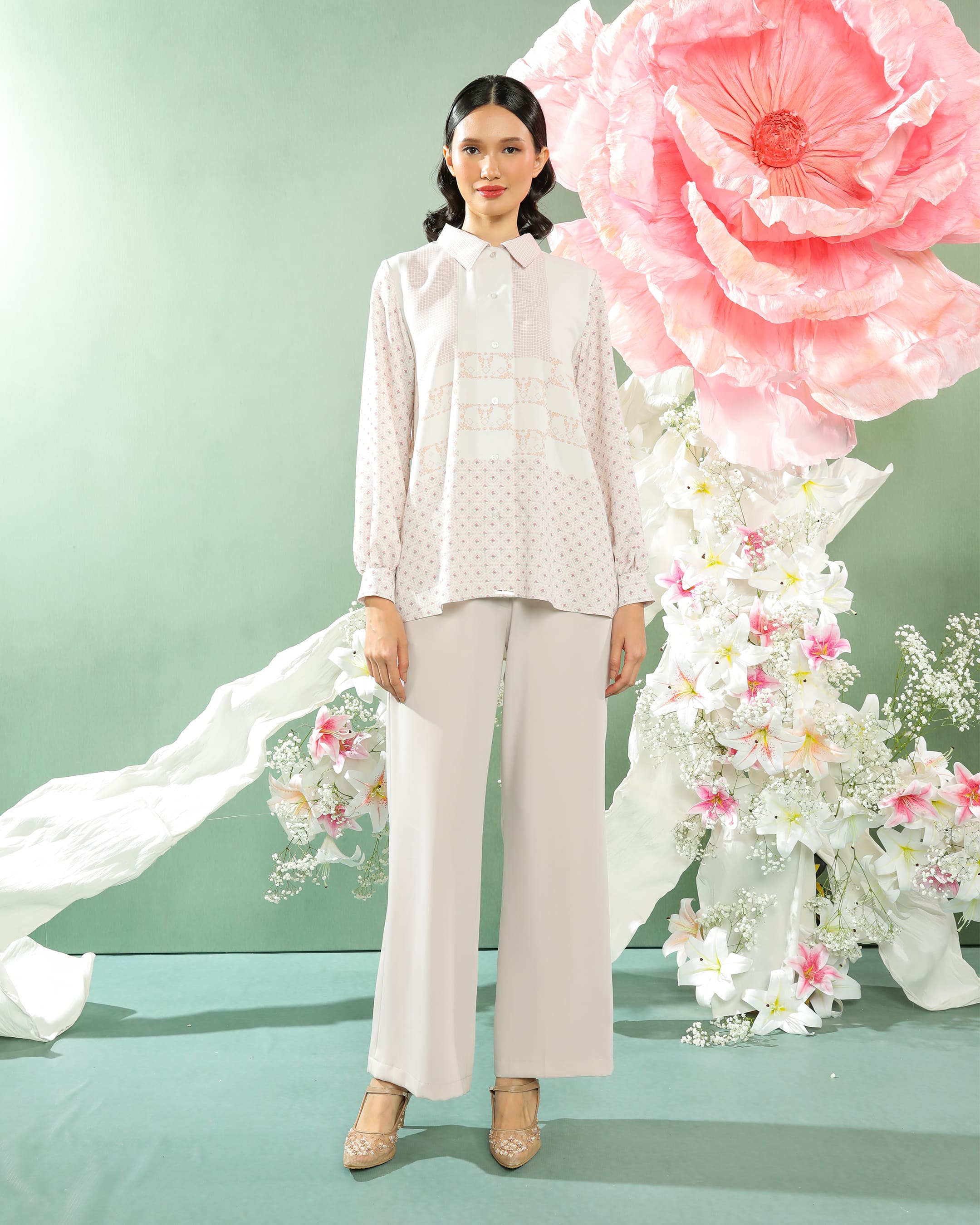 BLOOME SHIRT - BLUSH PINK